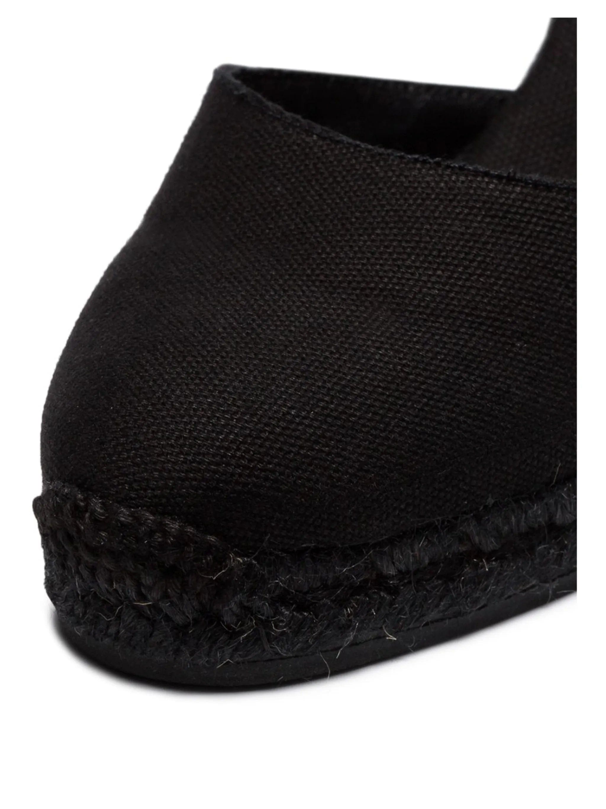 Castañer Carina 80 ankle - tie wedge sandals