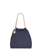 Stella Mccartney Women Falabella Medium Drawstring Alter Suede