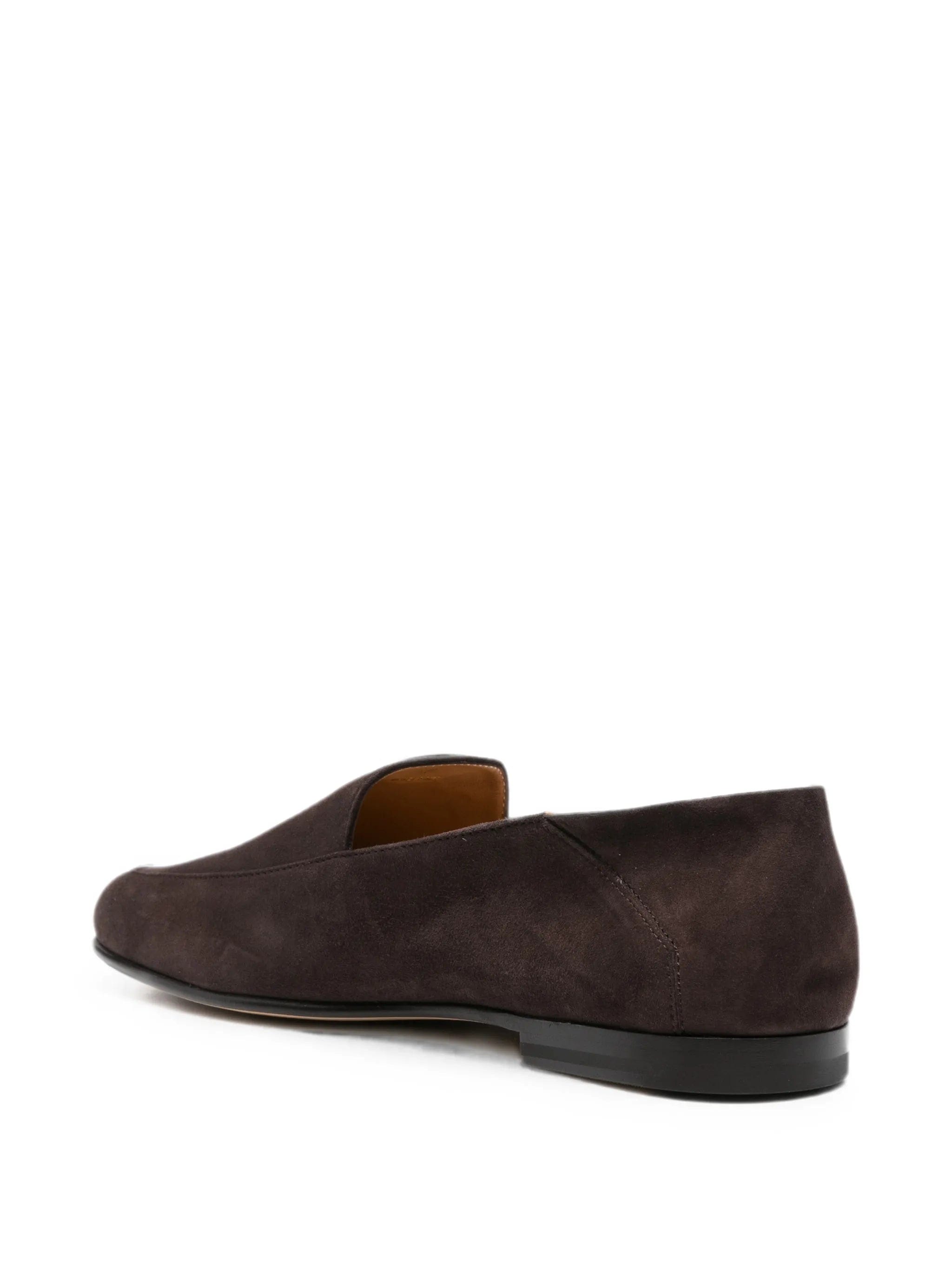 Tod's logo - detail suede loafers