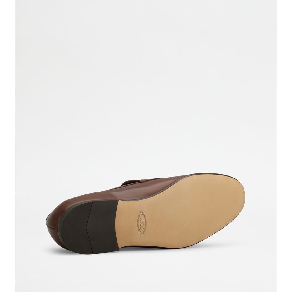 Tod's Tods Kate Loafers In Leather Brown Mens