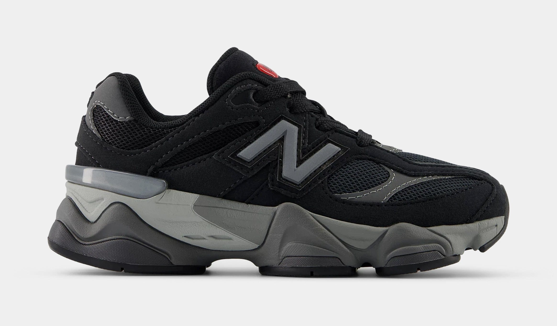 Newbalance 9060 Preschool Lifestyle Shoes (Black/Grey)