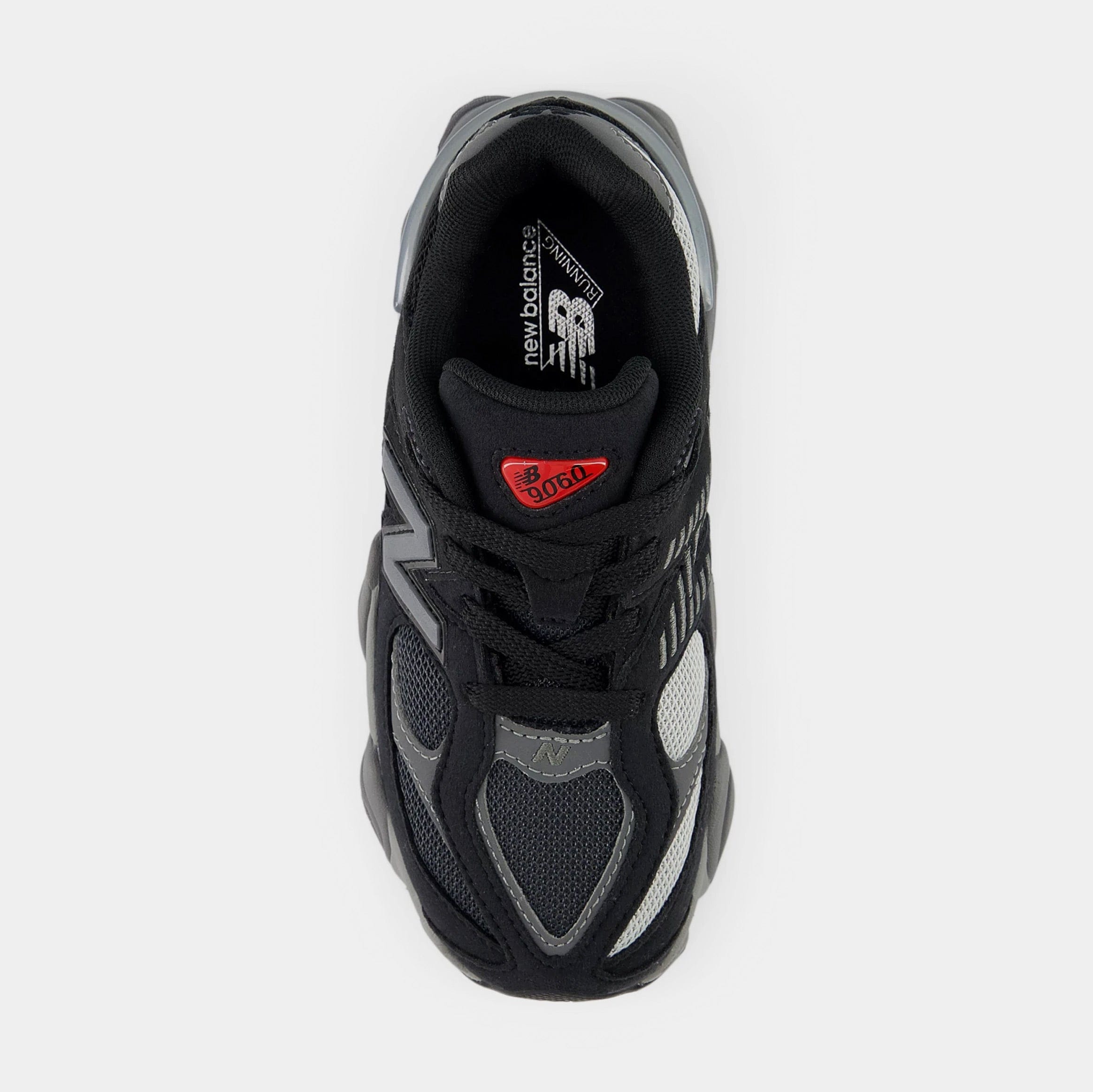 Newbalance 9060 Preschool Lifestyle Shoes (Black/Grey)