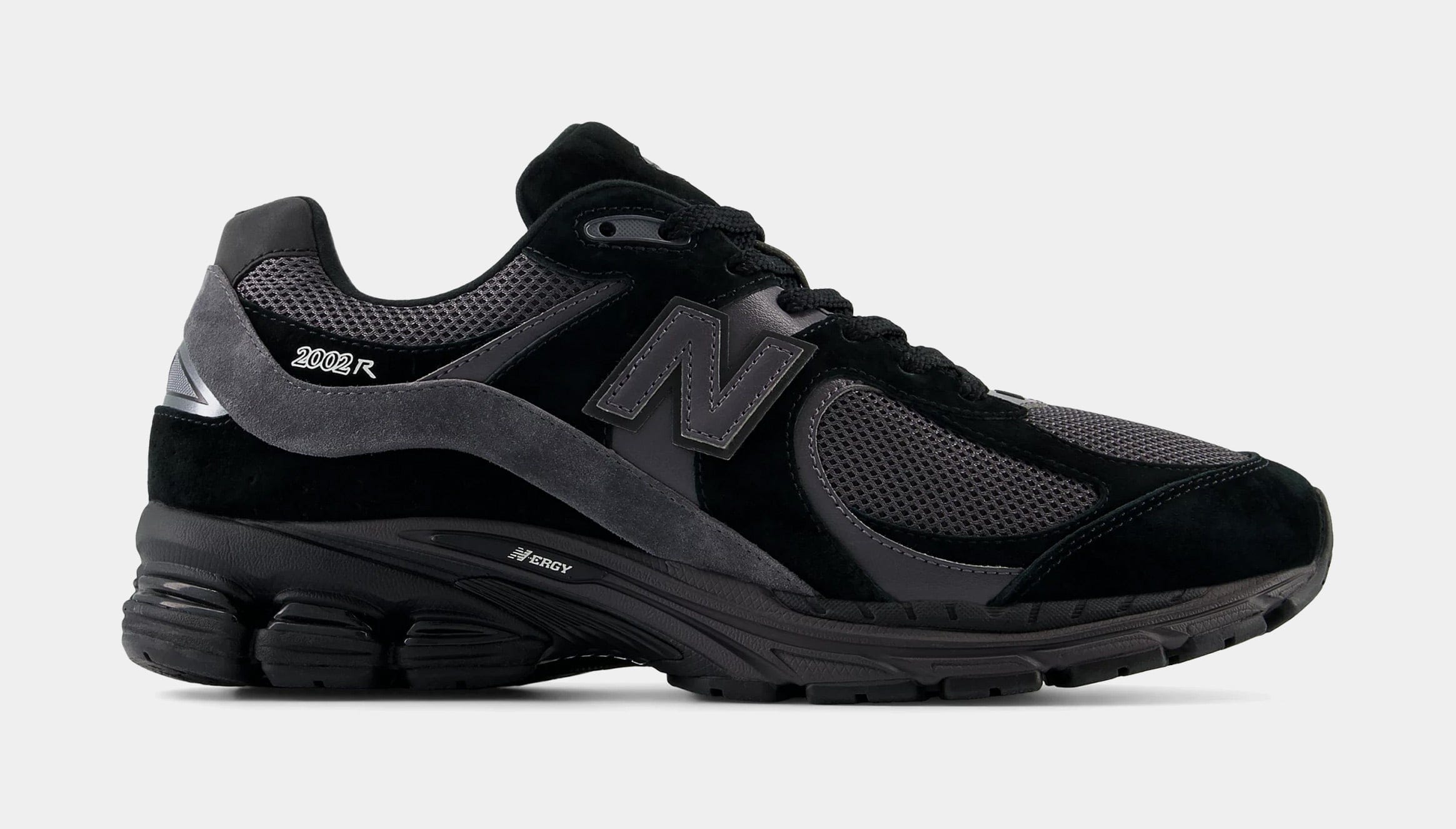Newbalance 2002R Mens Running Shoes (Black/Dark Grey)