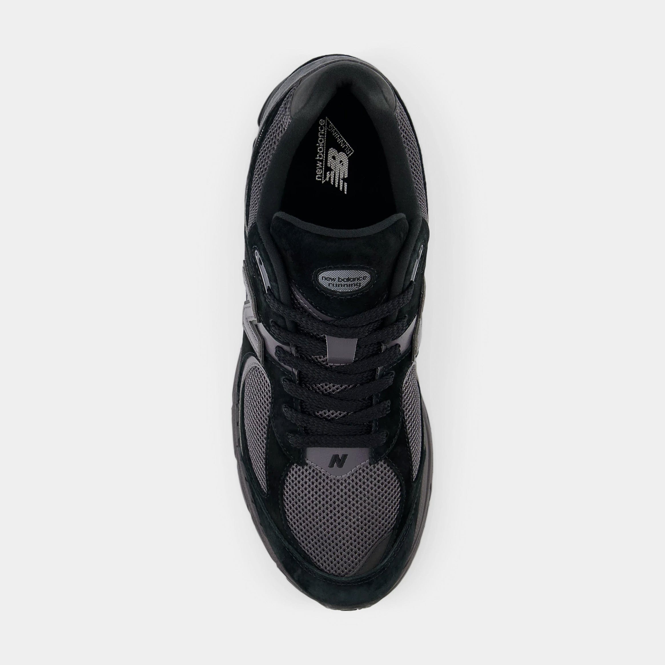 Newbalance 2002R Mens Running Shoes (Black/Dark Grey)