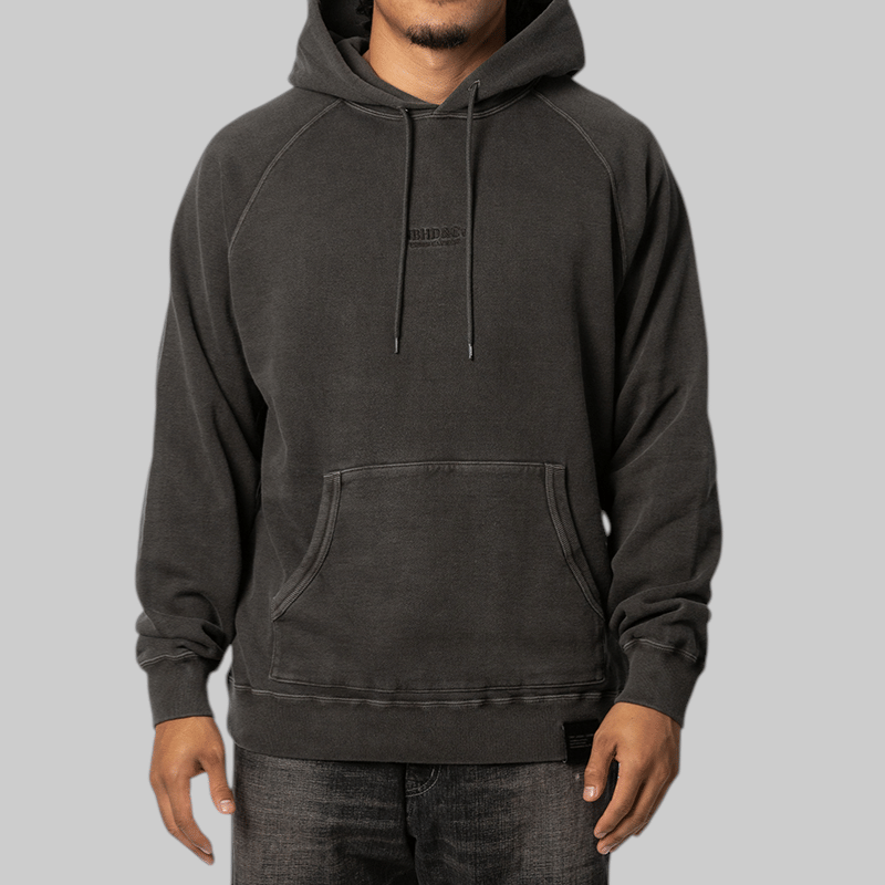 Neighborhood Pigment Dyed Sweat Hoodie - Black
