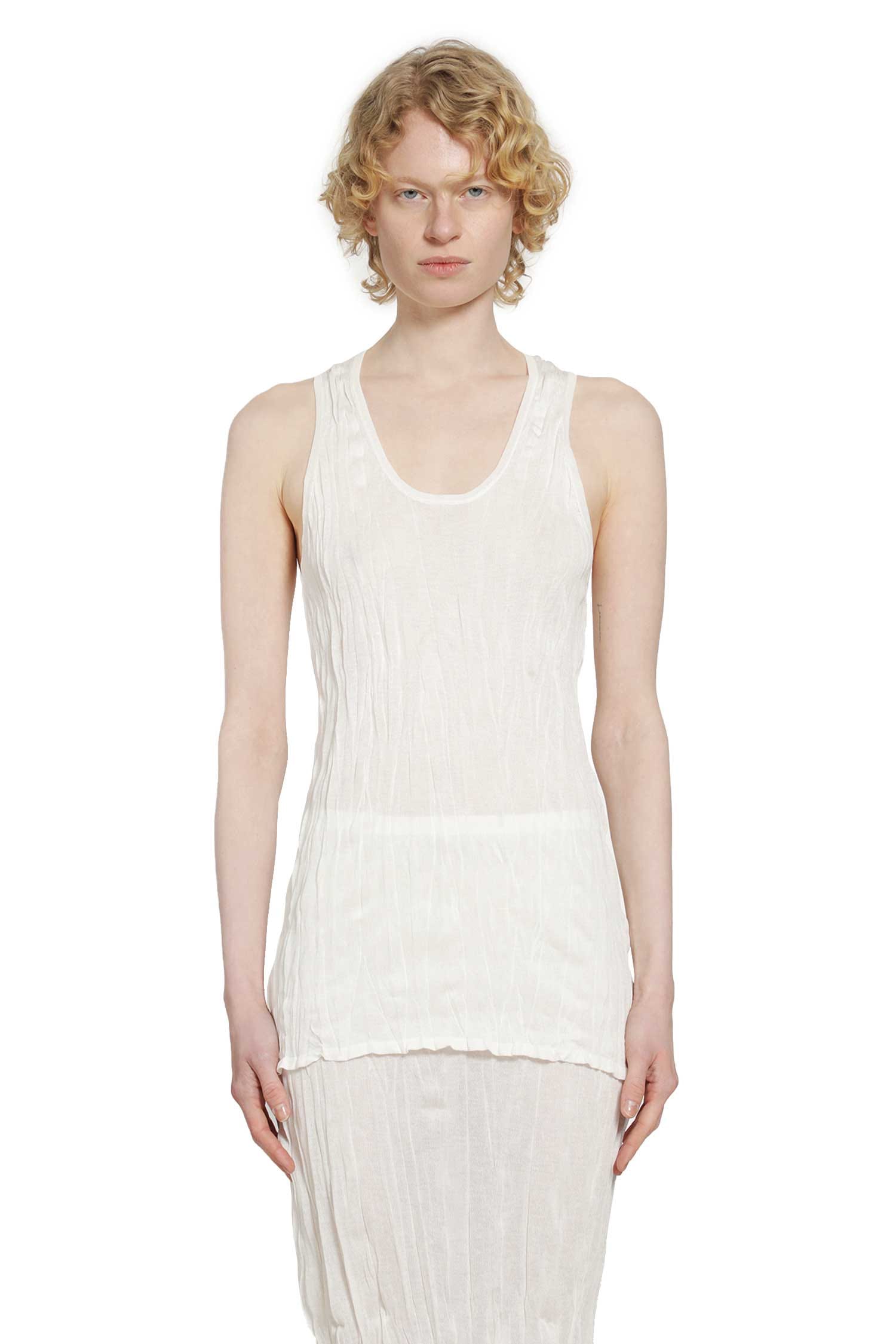Toteme Crinkled Knit Tank