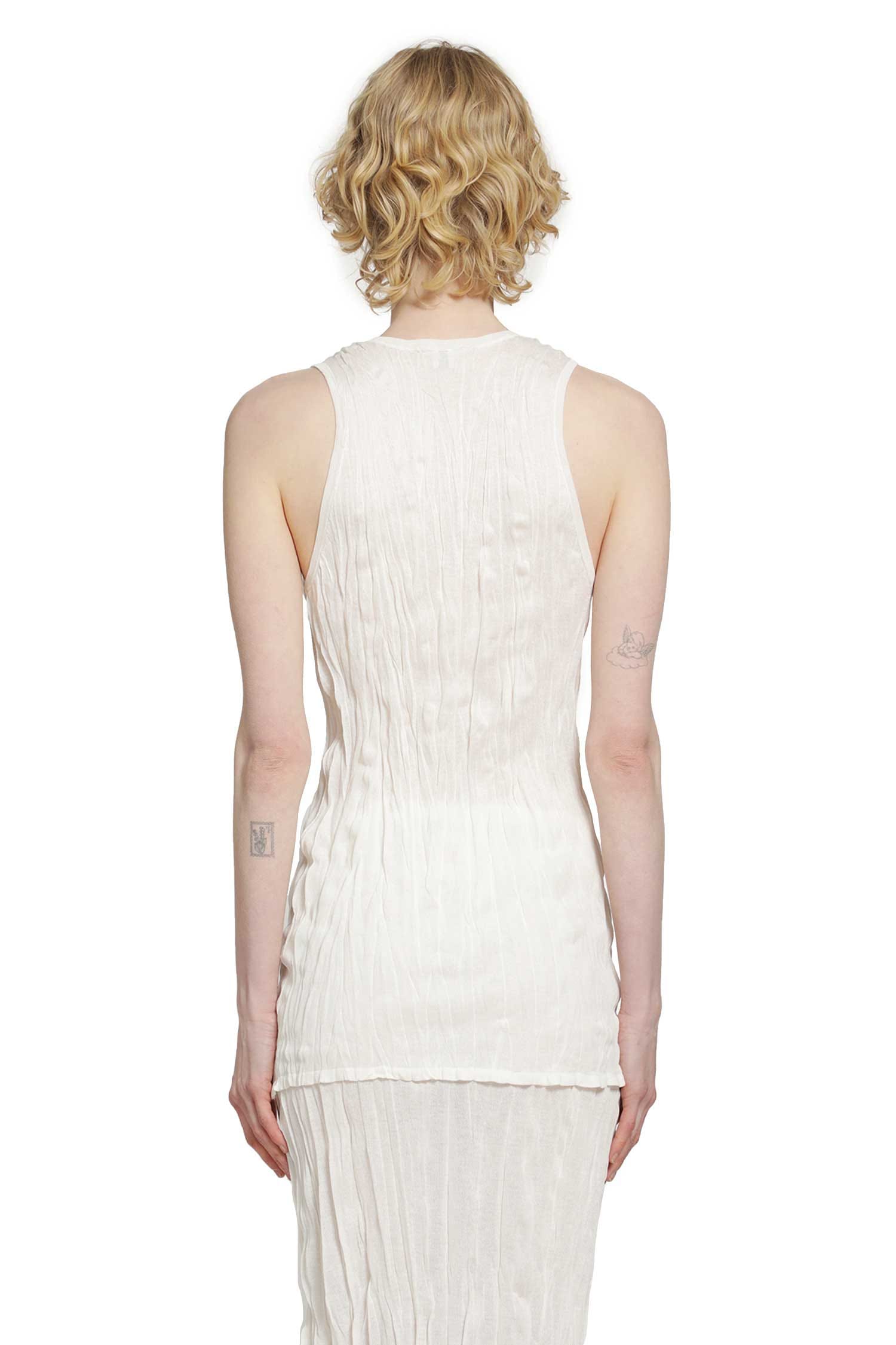 Toteme Crinkled Knit Tank