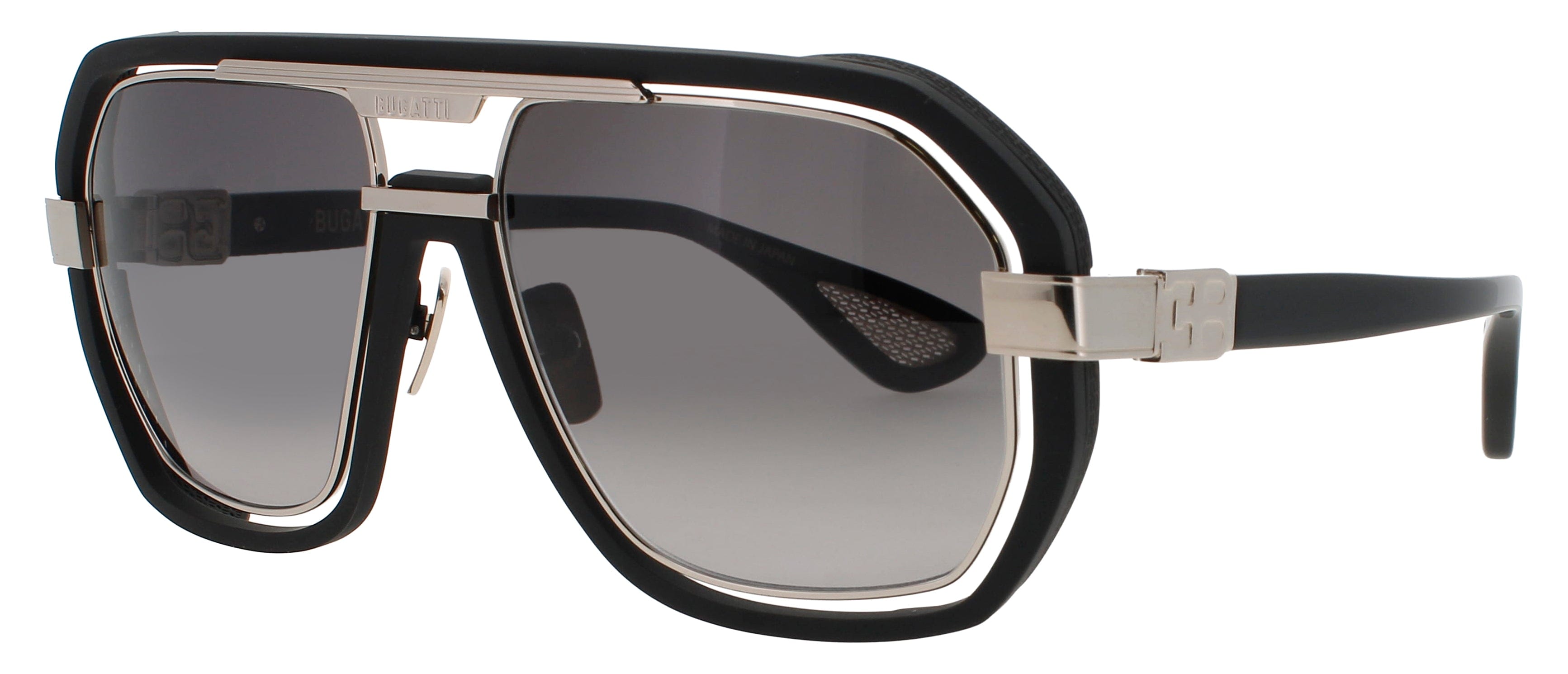 Bugatti Sunglasses GUNMETAL/WHITE GOLD