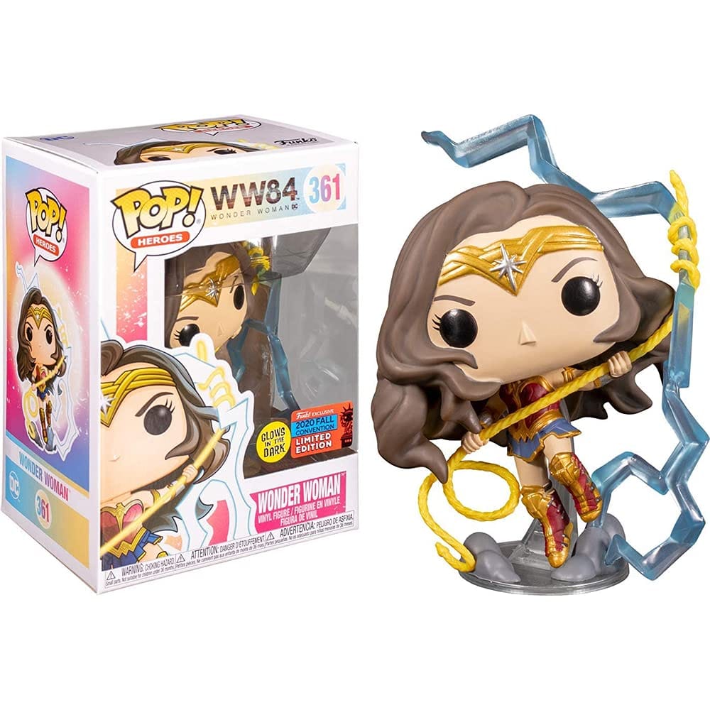 Funko DC WW84 - Wonder Woman Glows in the Dark 2020 New York Comic Con Exclusive Pop! Vinyl #361