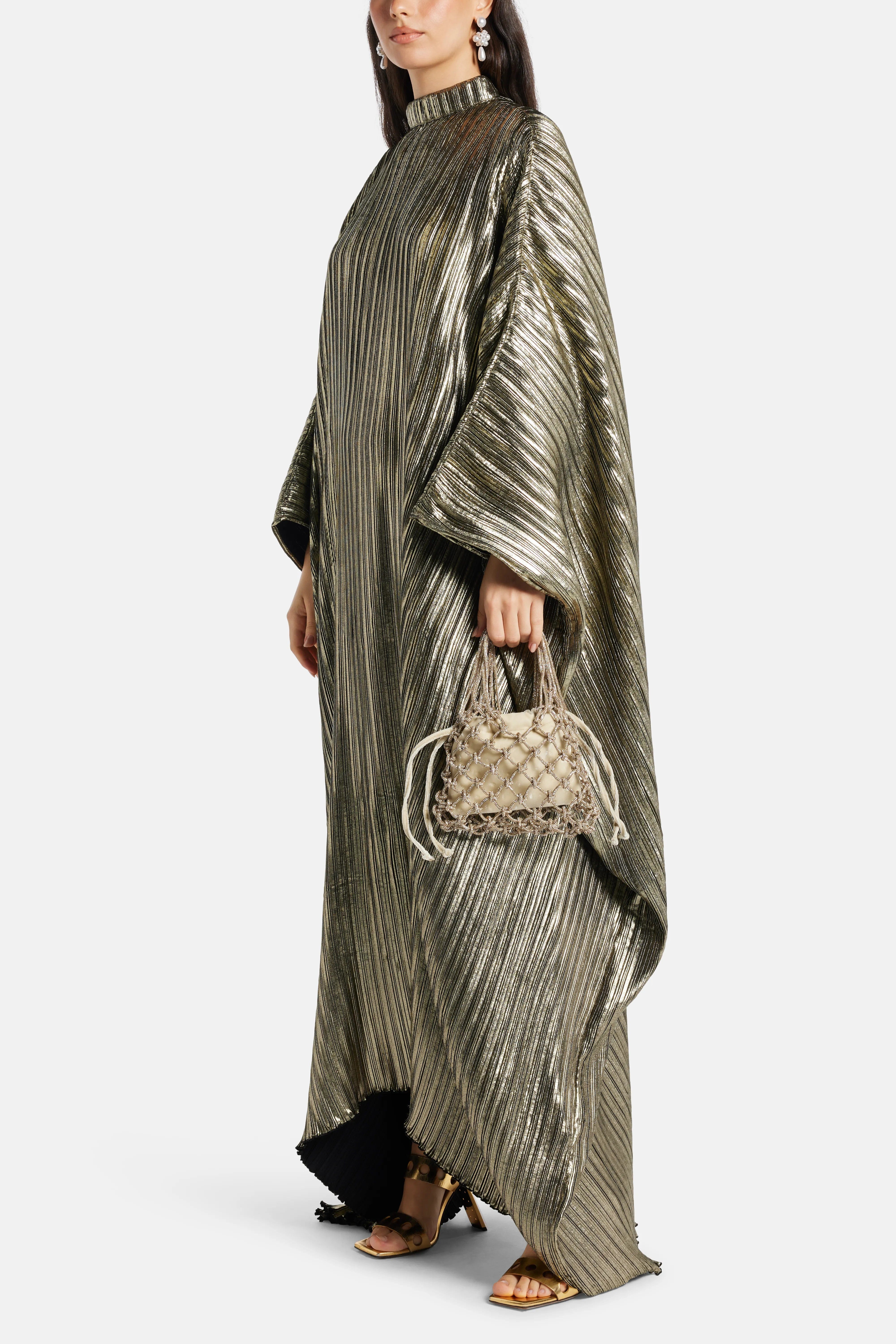 L’IDÉE Sahara Kaftan in Gold