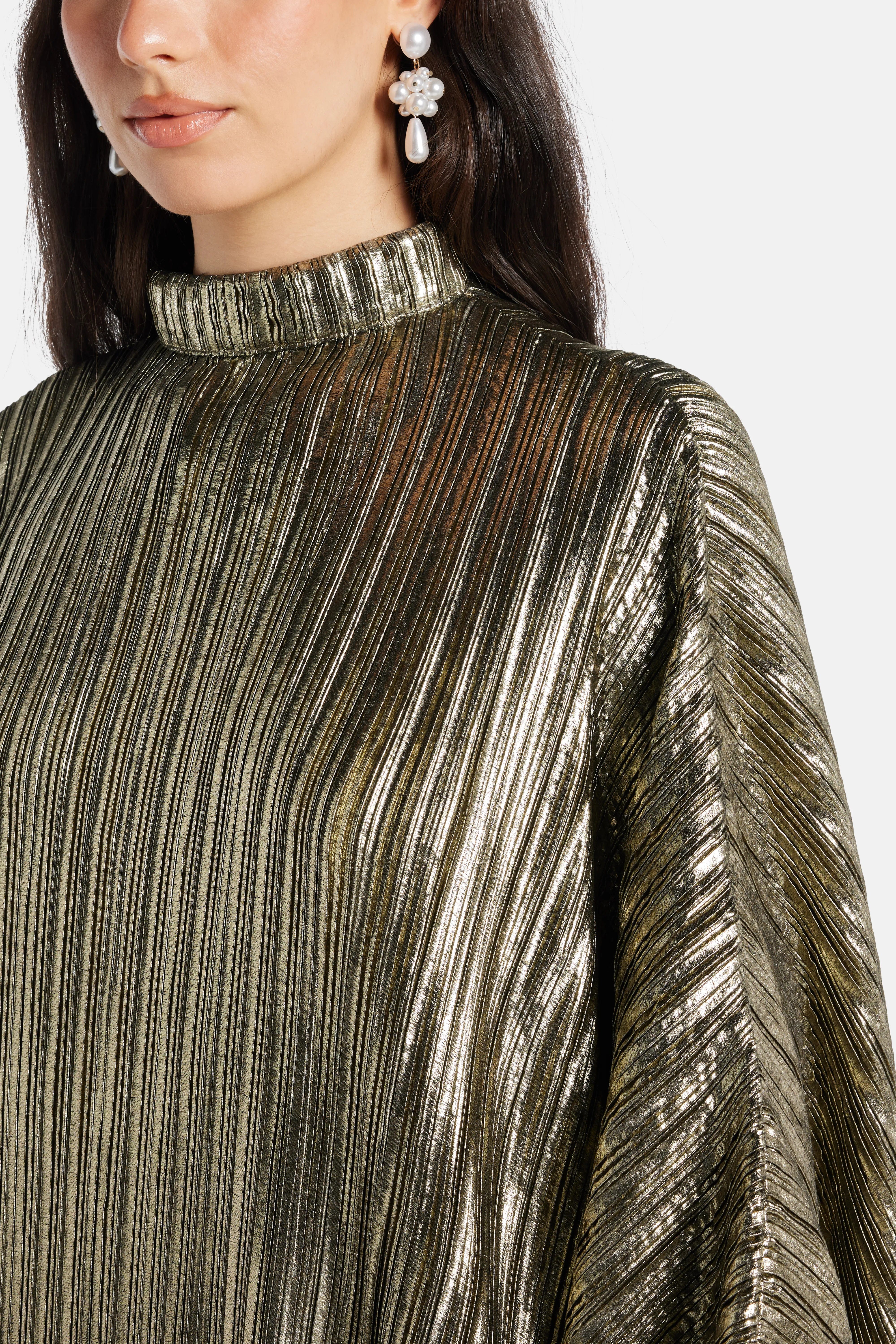 L’IDÉE Sahara Kaftan in Gold