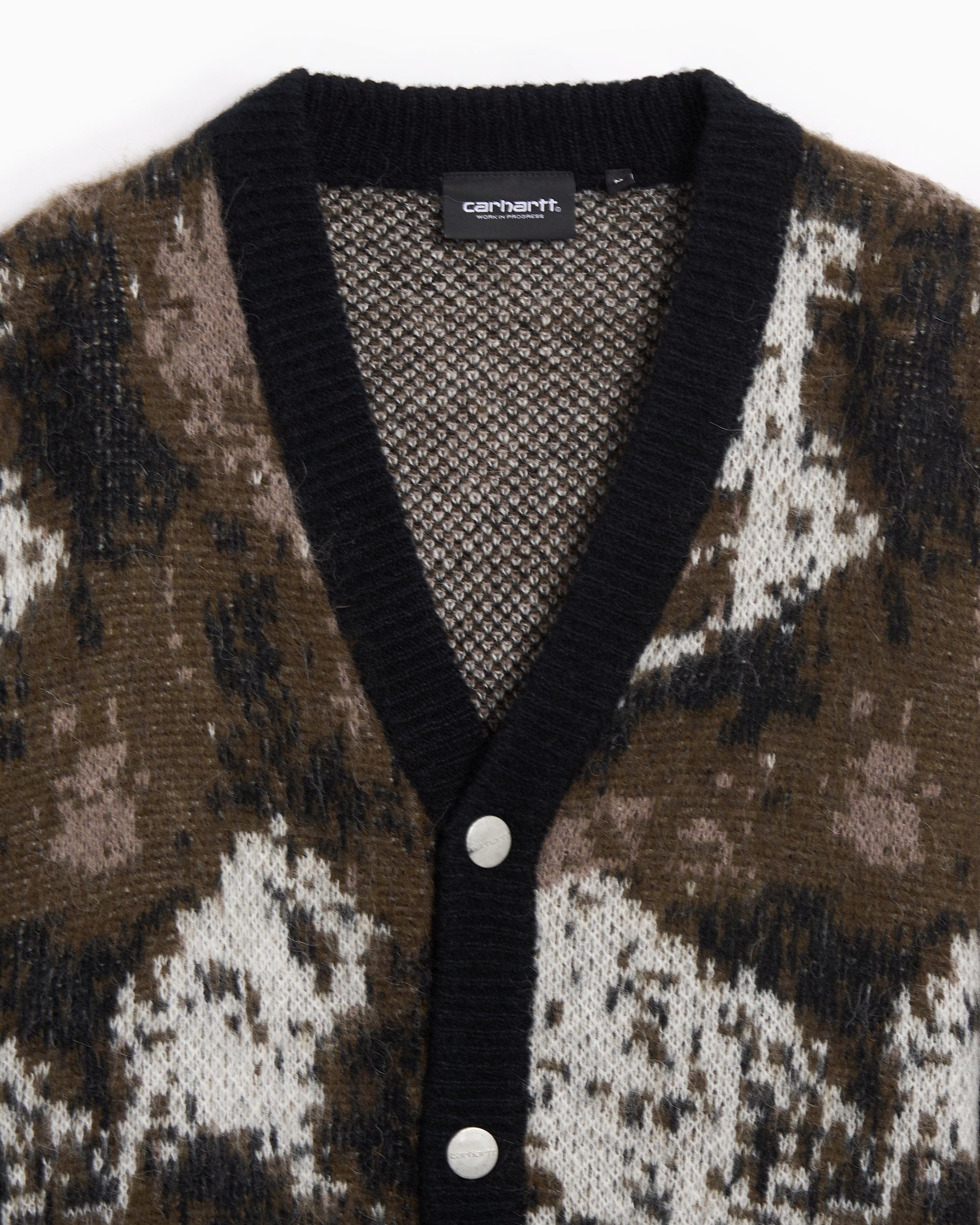 Carhartt WIP Cardigan Carhartt WIP Merlin Wild Dog Jacquard para mujer