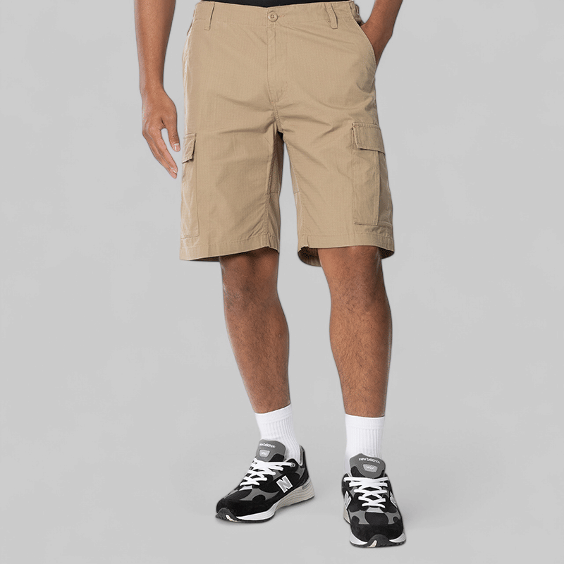 Carhartt WIP Aviation Short - Leather Rinsed