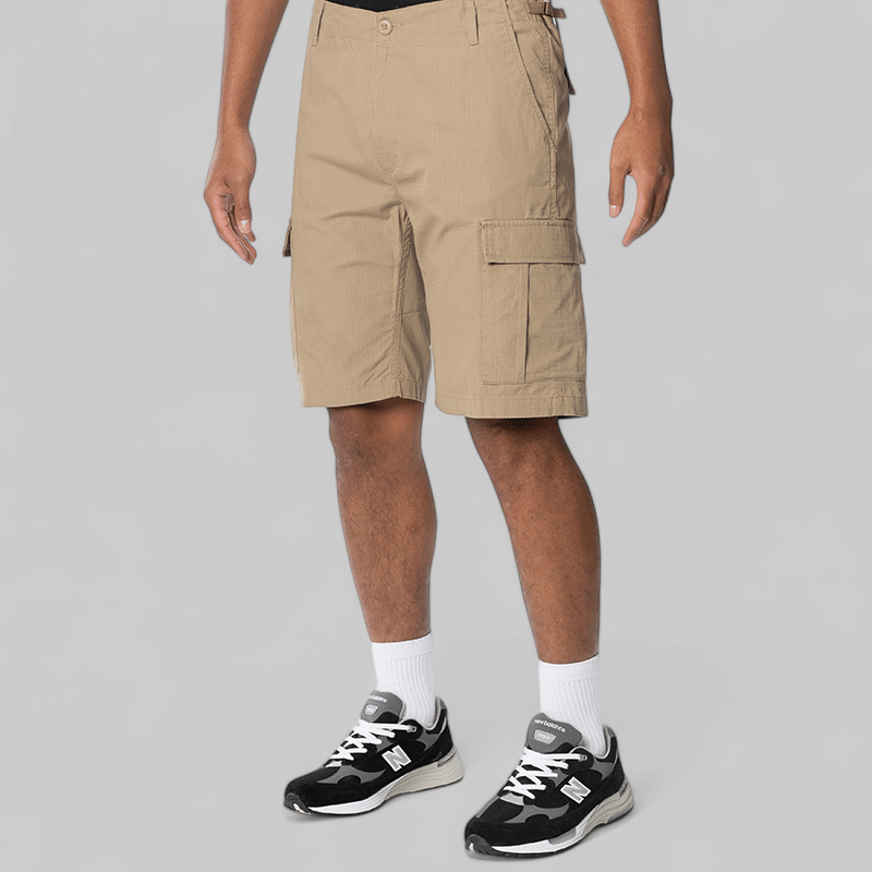 Carhartt WIP Aviation Short - Leather Rinsed