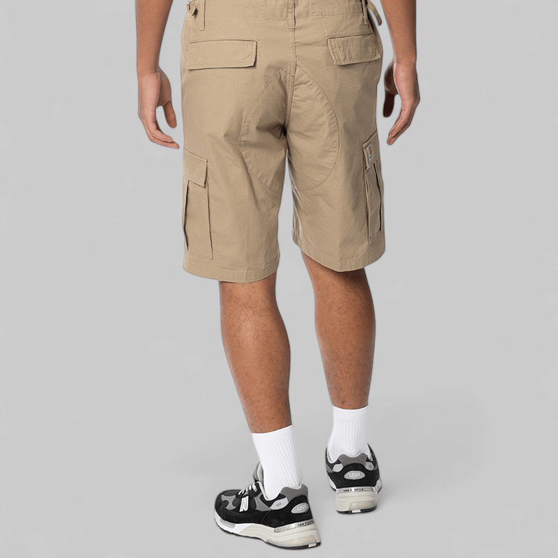 Carhartt WIP Aviation Short - Leather Rinsed