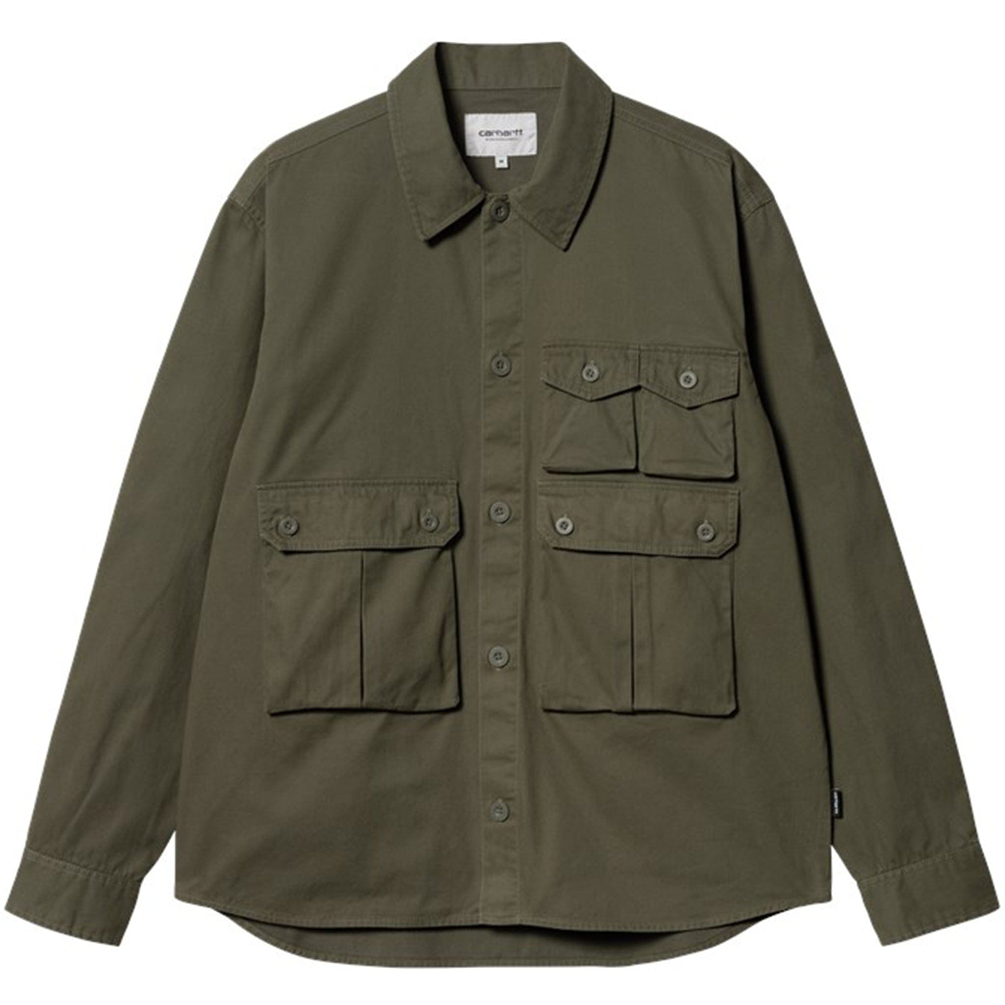 Carhartt WIP Tracker Shirt L/S (Office Green)