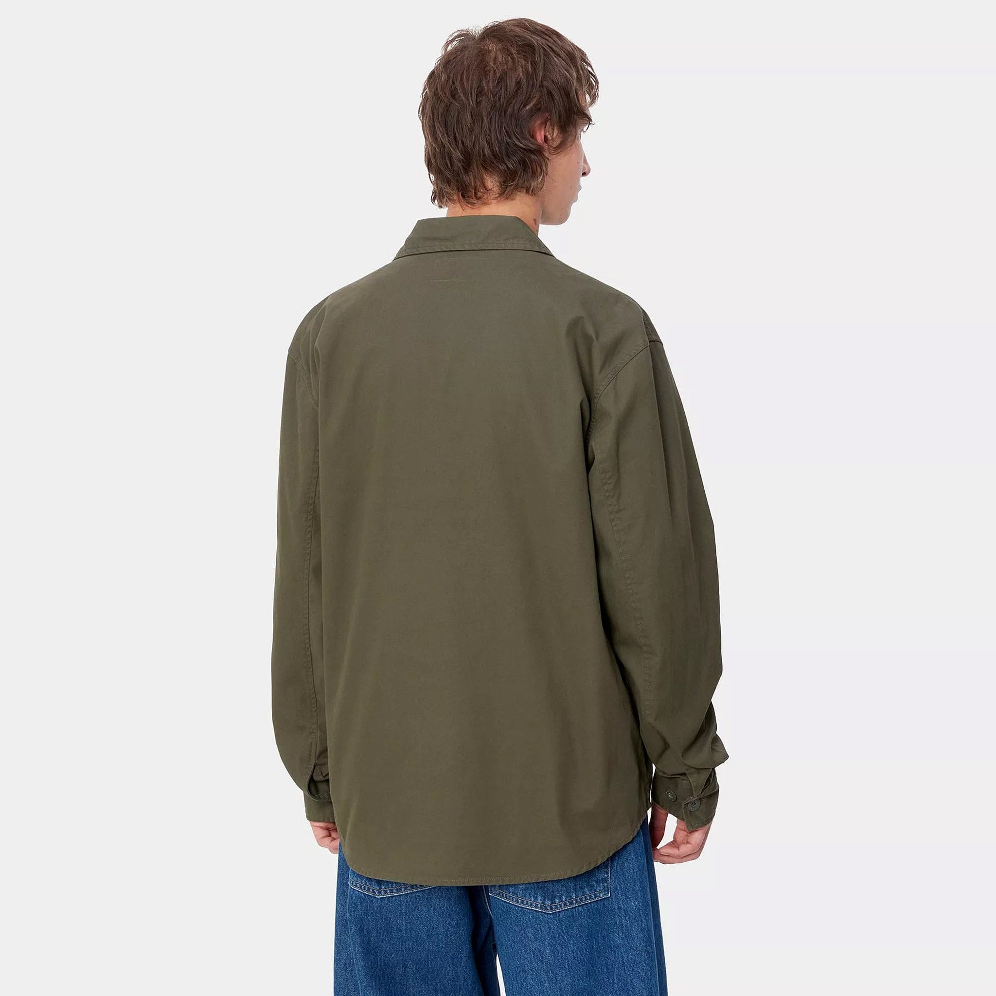 Carhartt WIP Tracker Shirt L/S (Office Green)