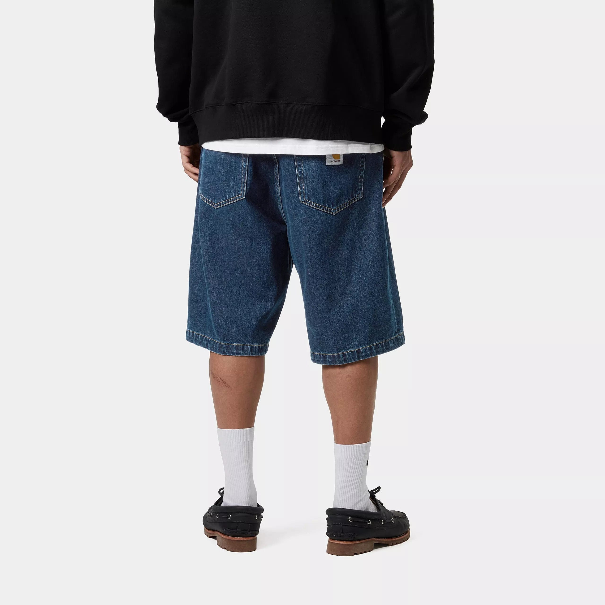 Carhartt WIP Landon Short - Blue (Stone Washed)
