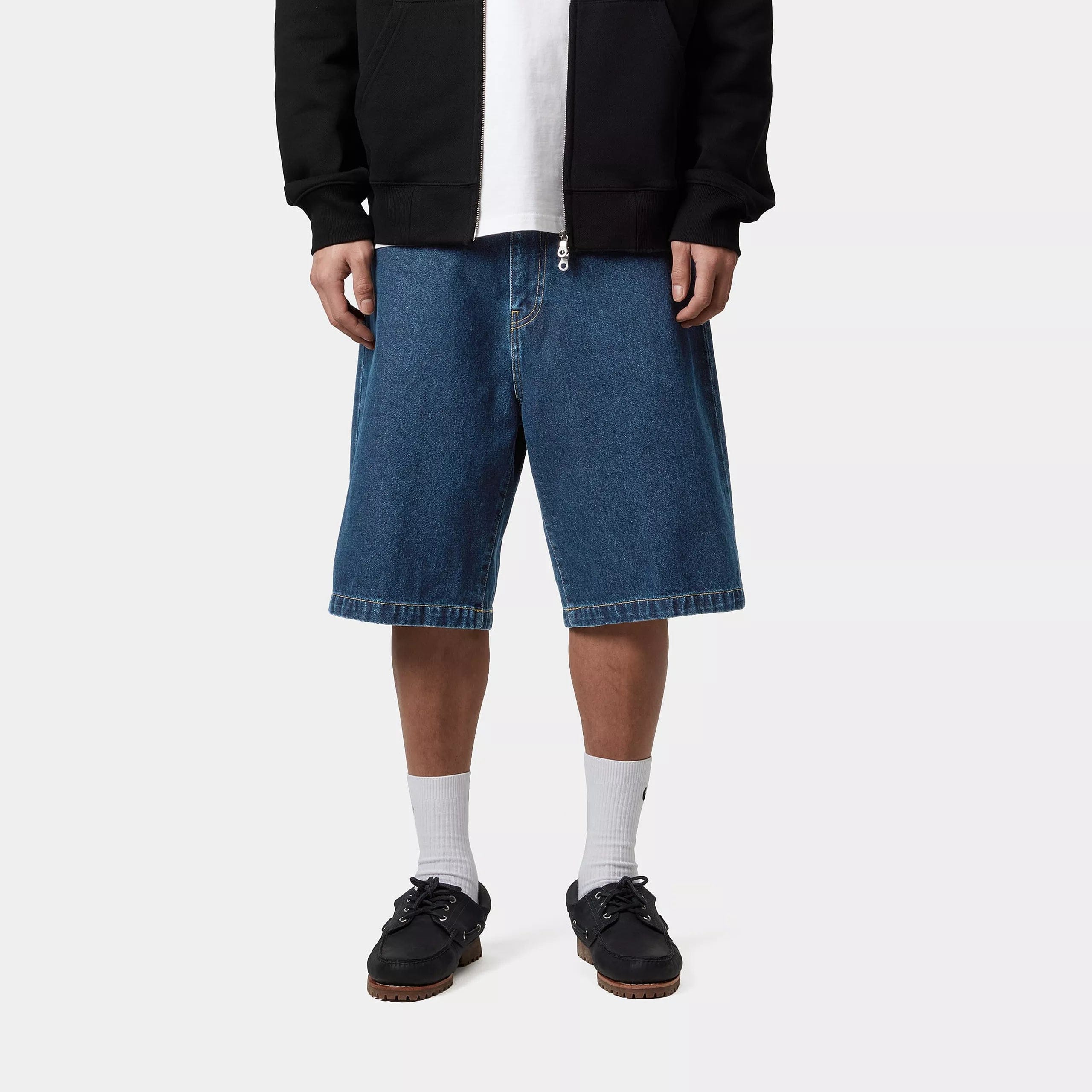 Carhartt WIP Landon Short - Blue (Stone Washed)