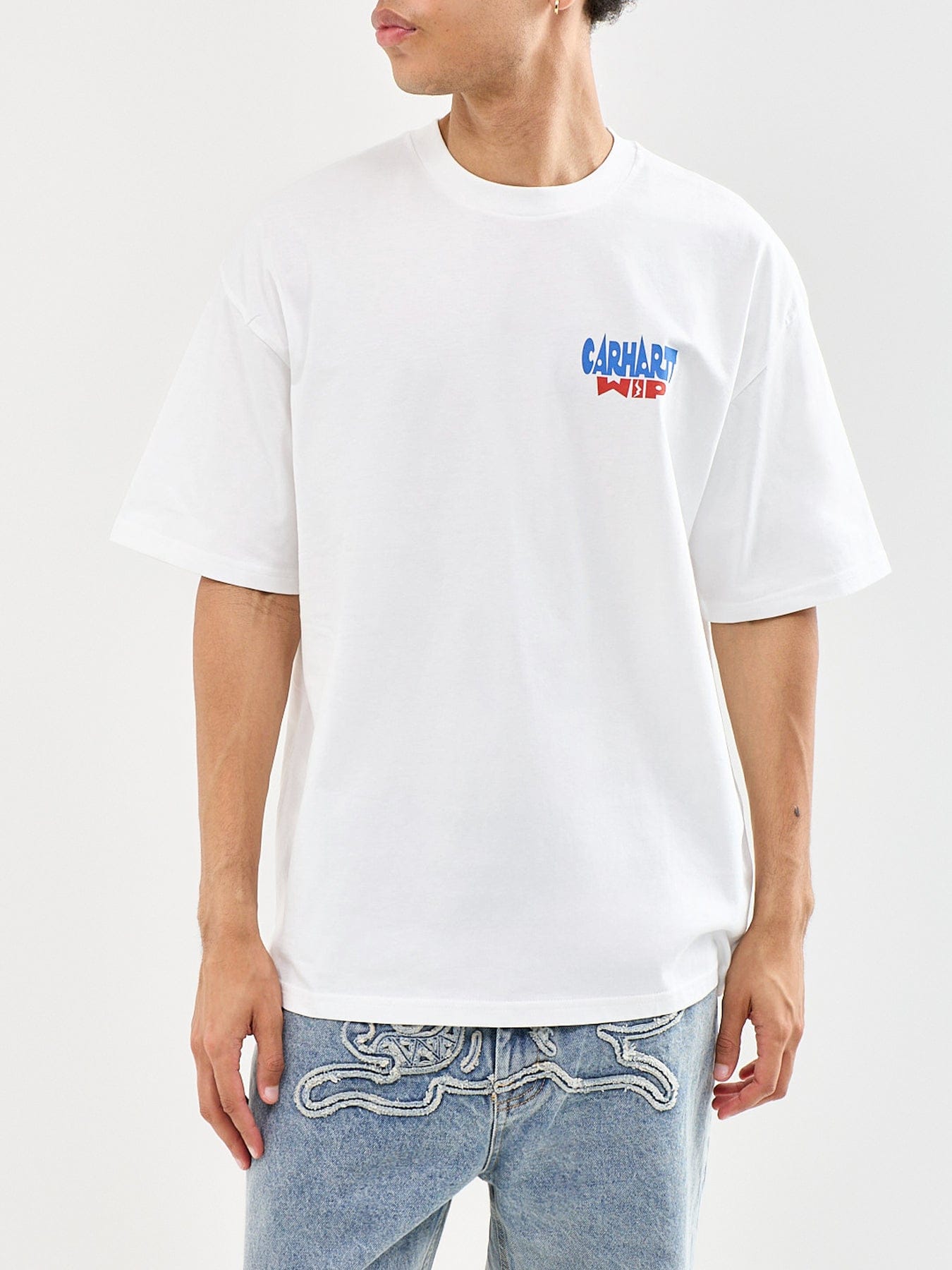 Carhartt WIP Luggage Label T - Shirt White