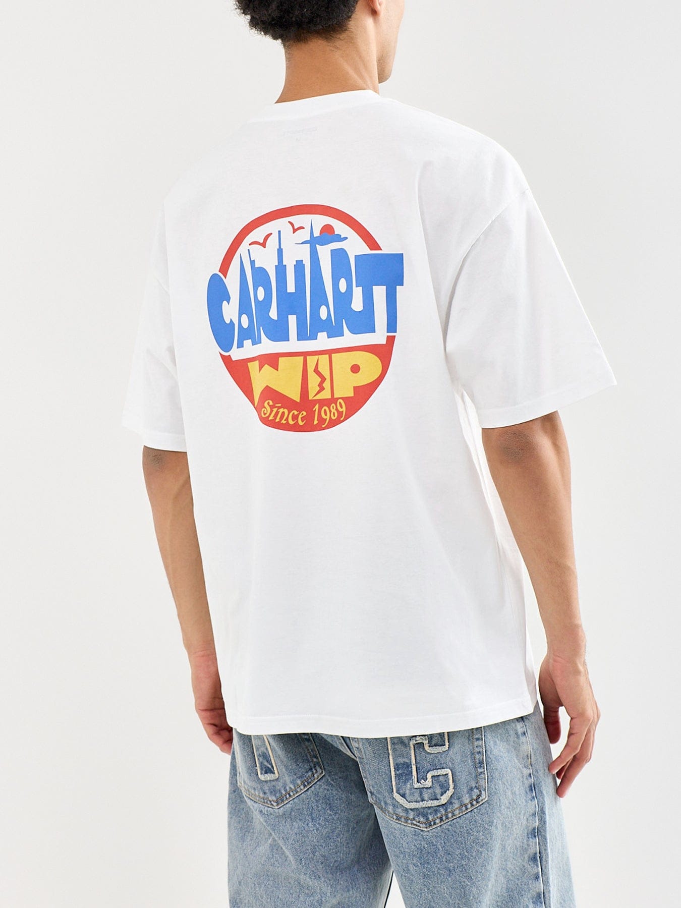 Carhartt WIP Luggage Label T - Shirt White
