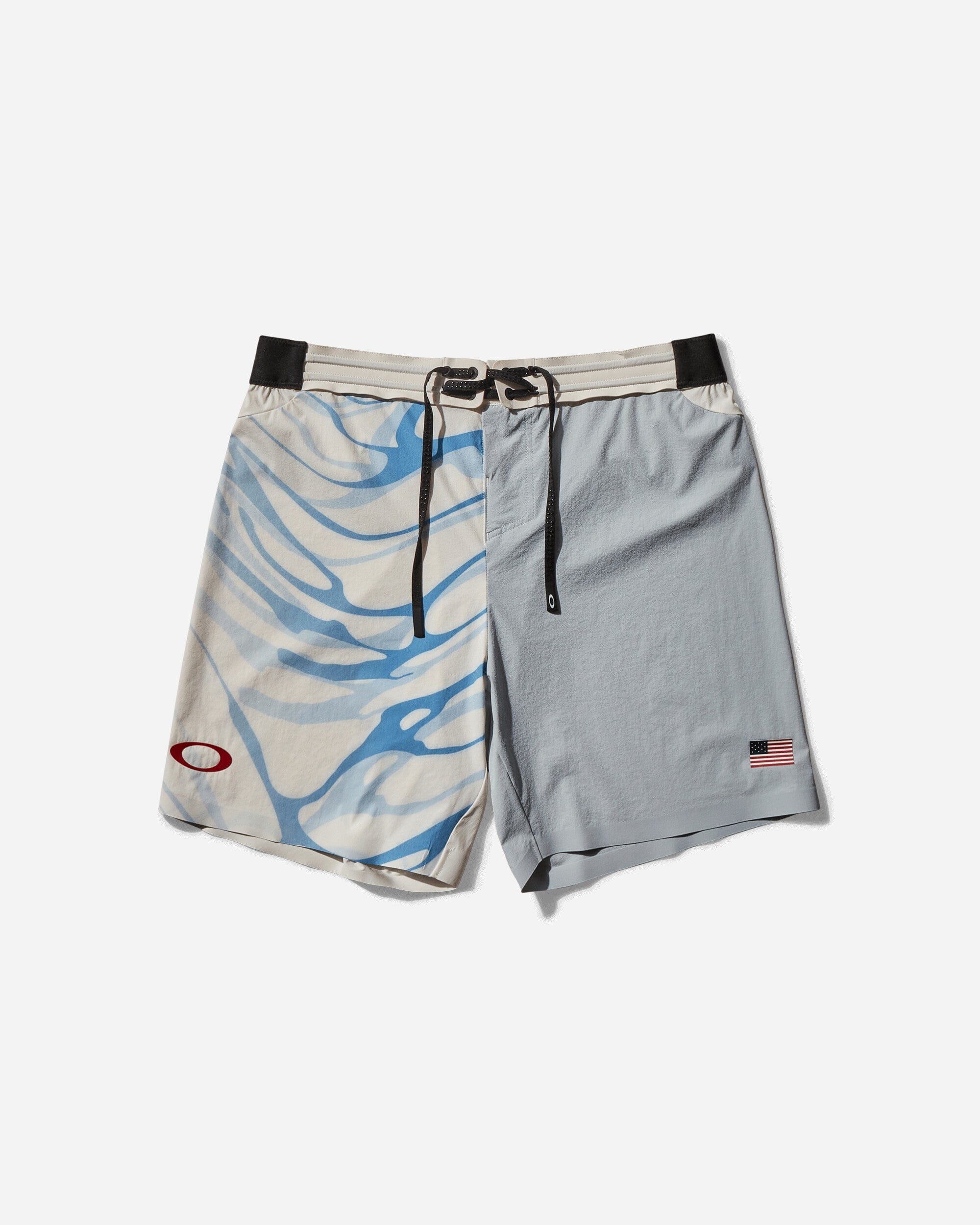 Oakley Men's Team USA Surfing 2 - in - 1 Boardshorts Gray Dust