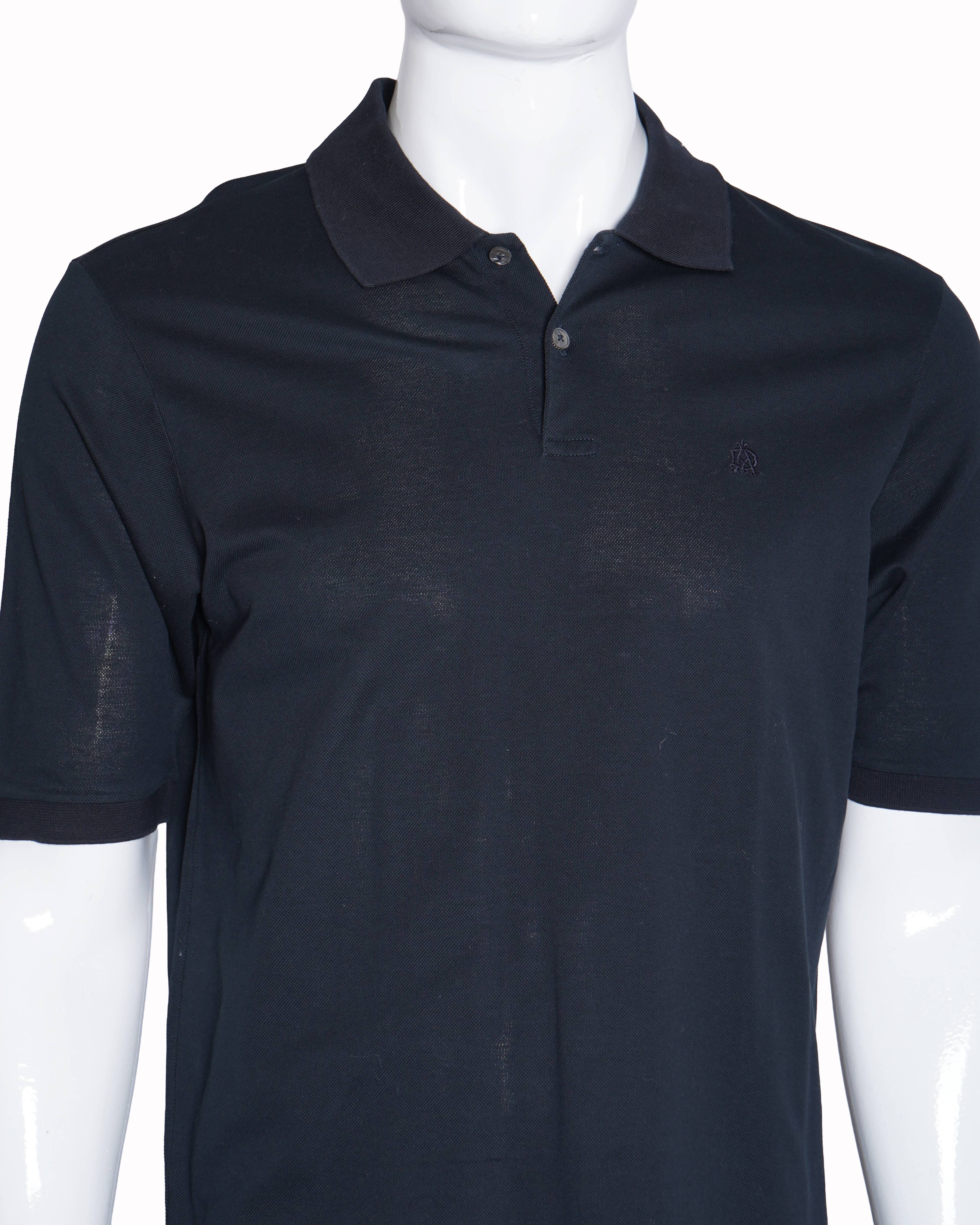 Dunhill black polo T - shirt