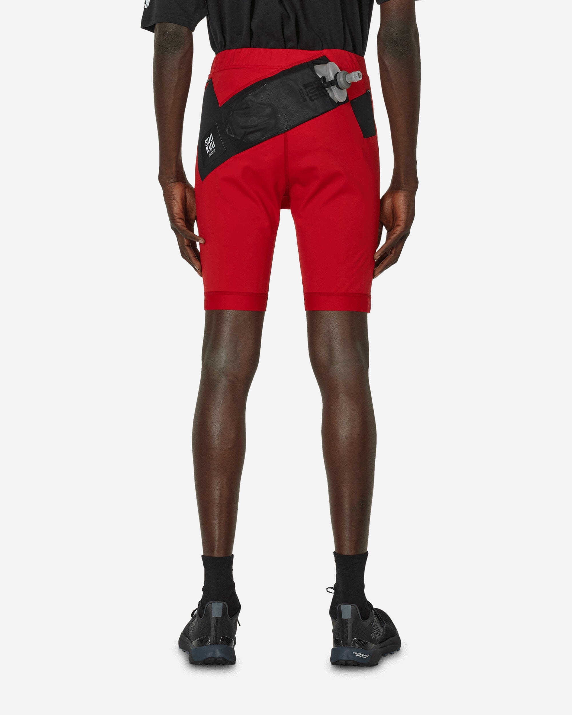 The North Face UNDERCOVER Soukuu Trail Run Utility Shorts Tights Chili Pepper Red