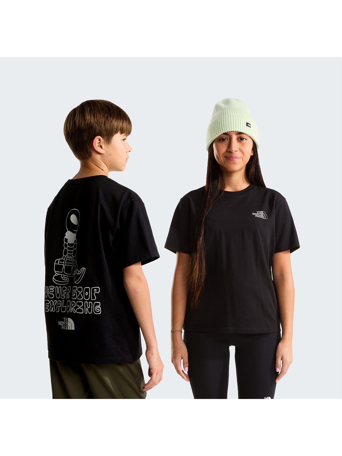 The North Face Kids' Alien Relaxed Graphic T - Shirt Black