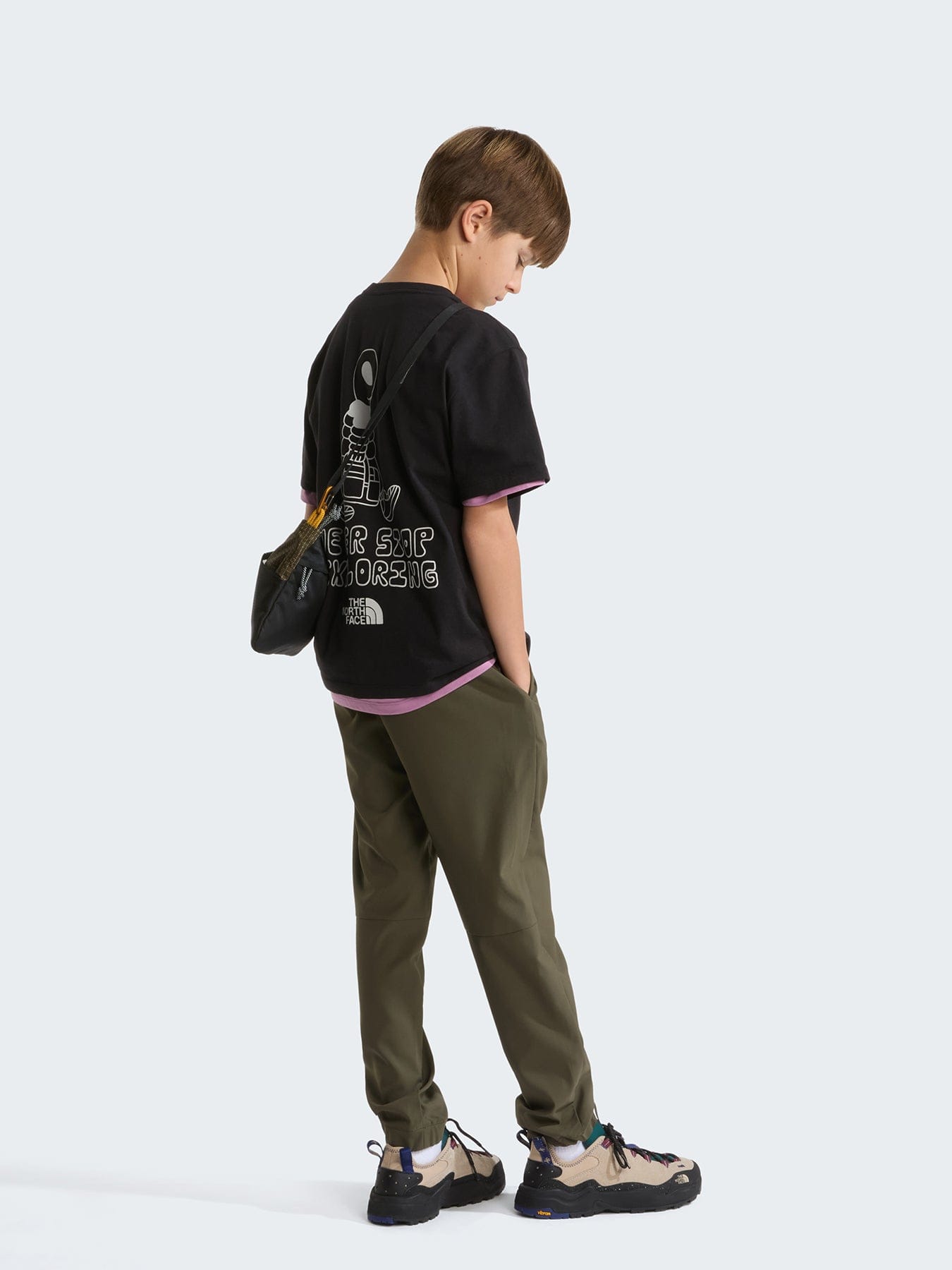 The North Face Kids' Alien Relaxed Graphic T - Shirt Black