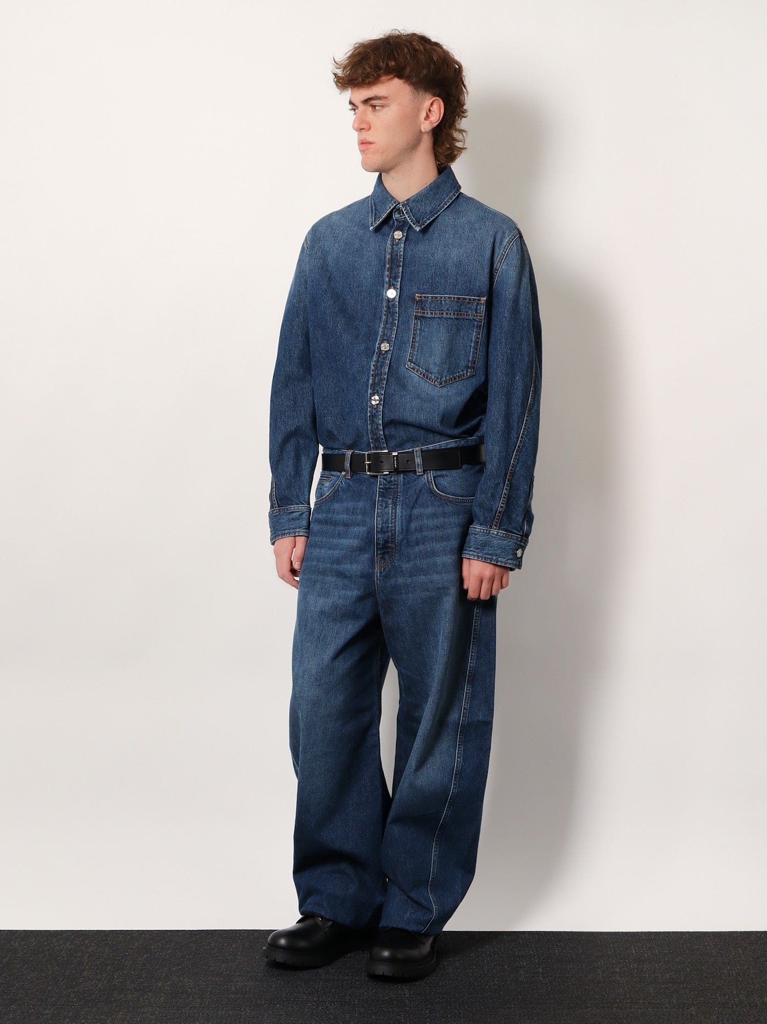 Givenchy Twisted stone - washed denim jeans