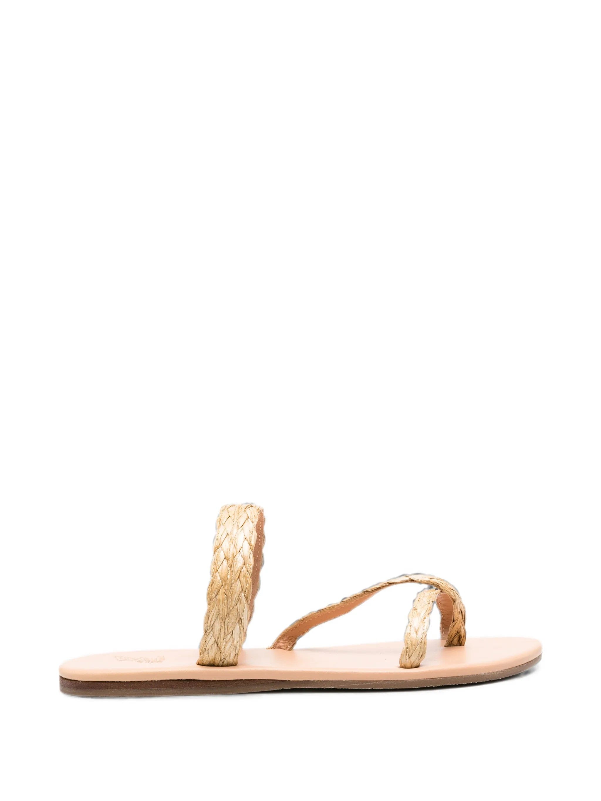 Ancient Greek Sandals Daphnae raffia sandals