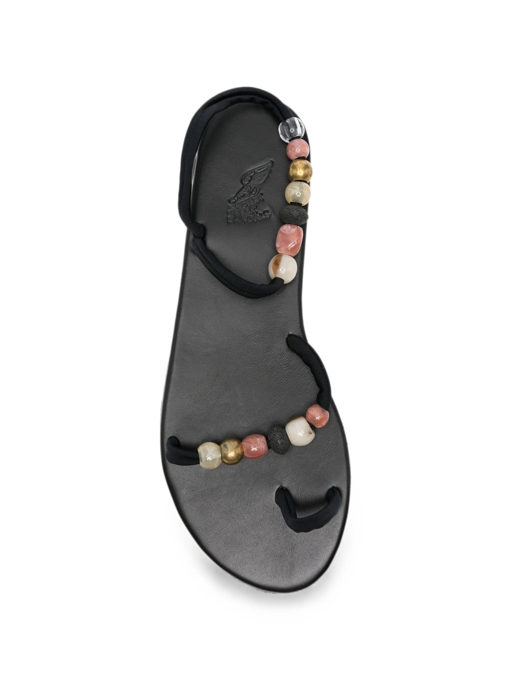 Ancient Greek Sandals Eleftheria bead - embellished sandals