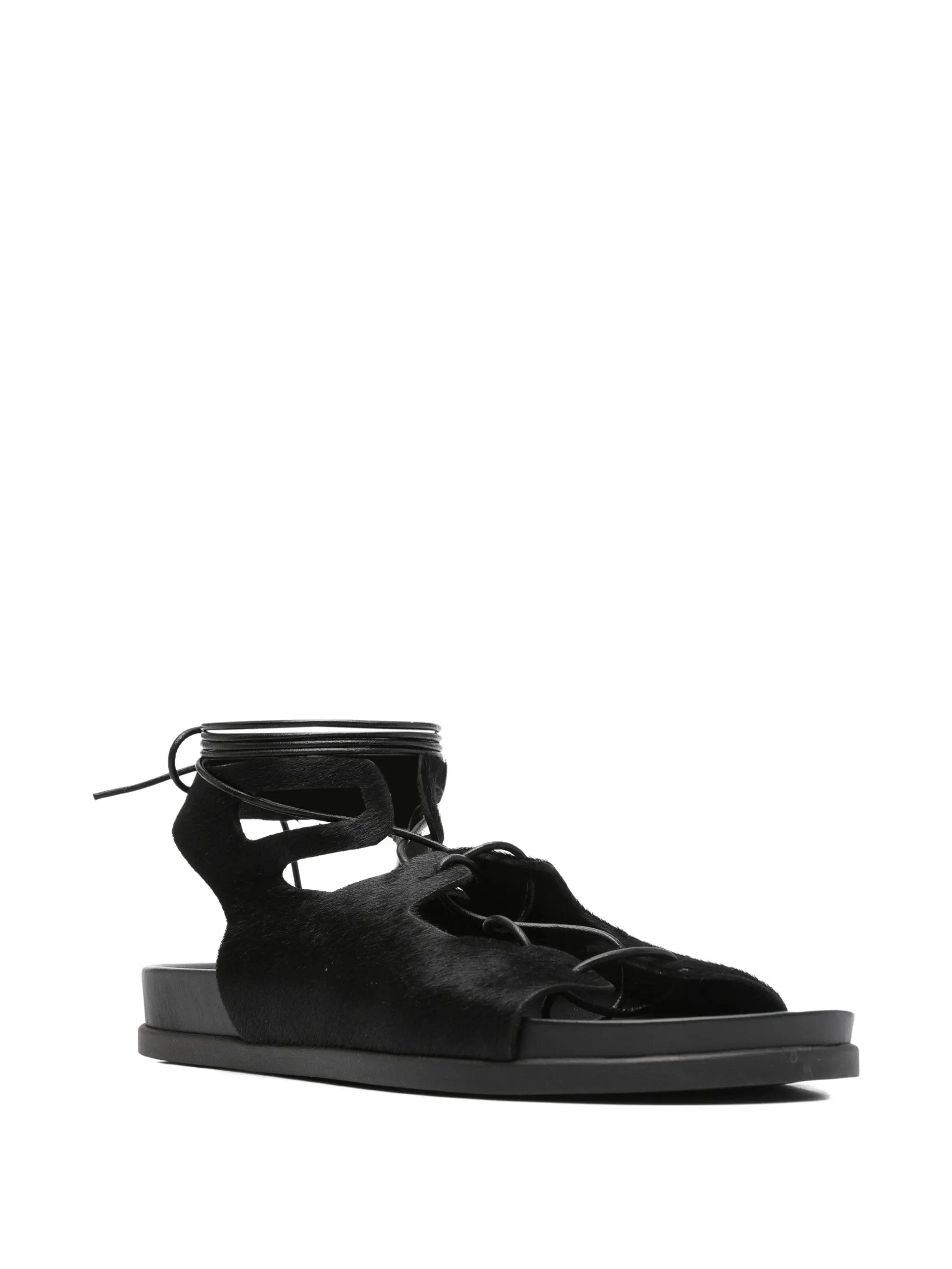 Ancient Greek Sandals trata pony lace - up sandals