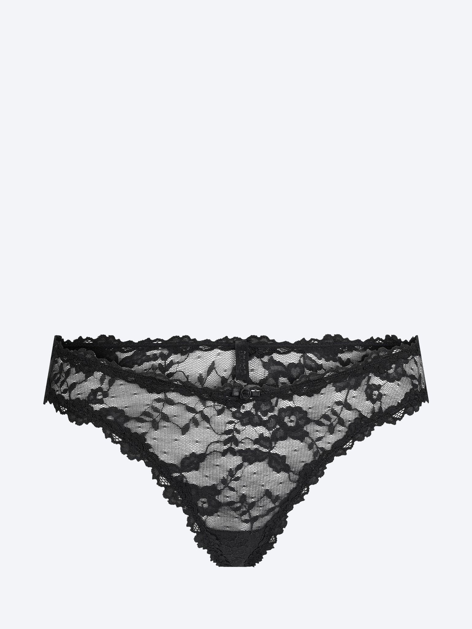 SKIMS Stretch lace dipped thong