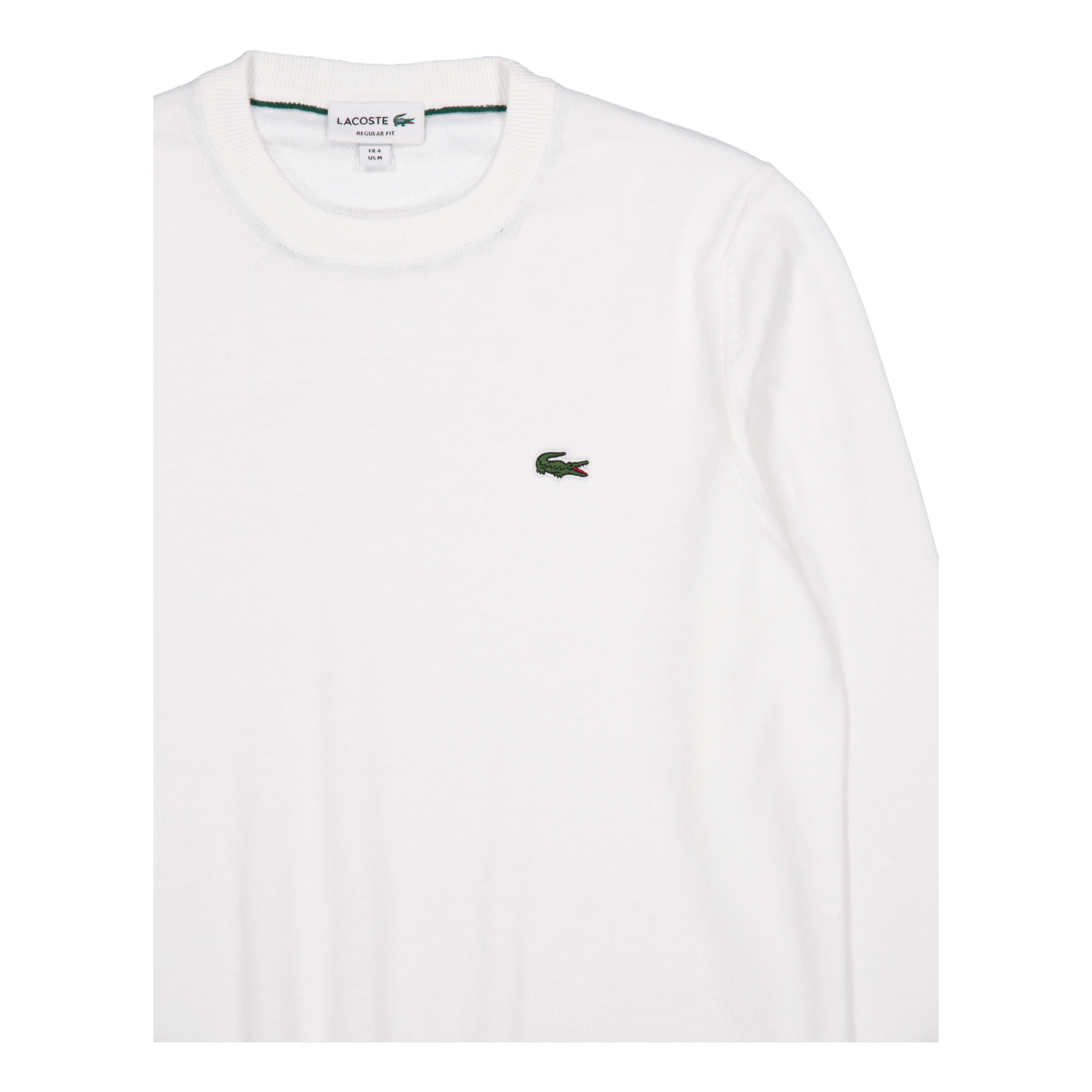Lacoste CREWNECK SWEATER FLOUR