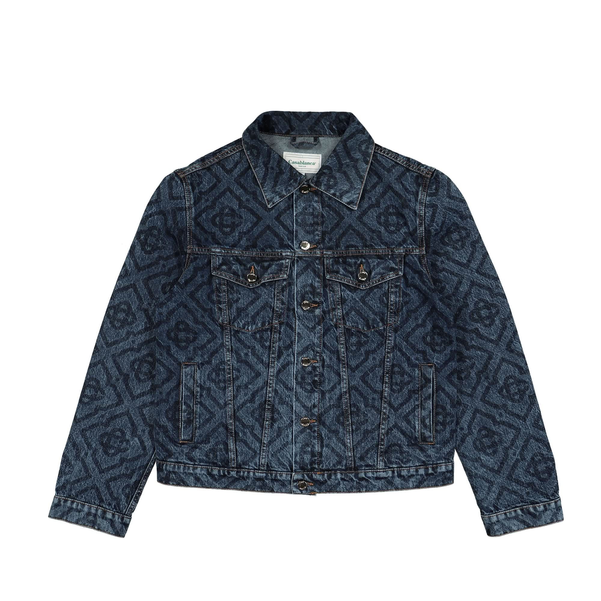 Casablanca Laser Monogram Denim Jacket