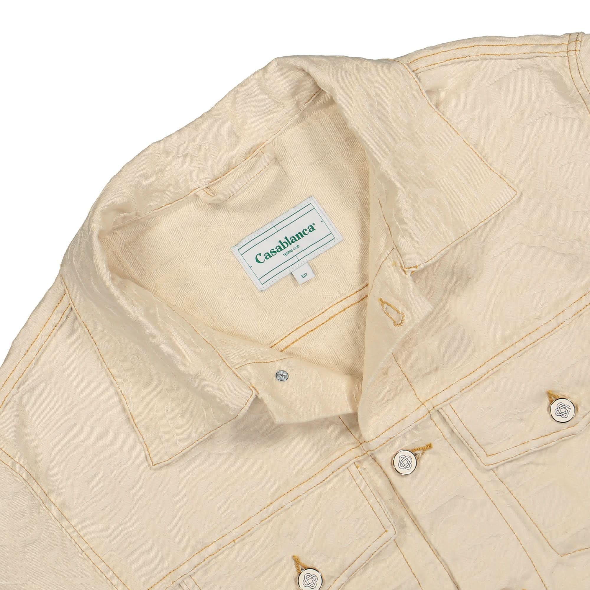 Casablanca Monogram Jacquard Denim