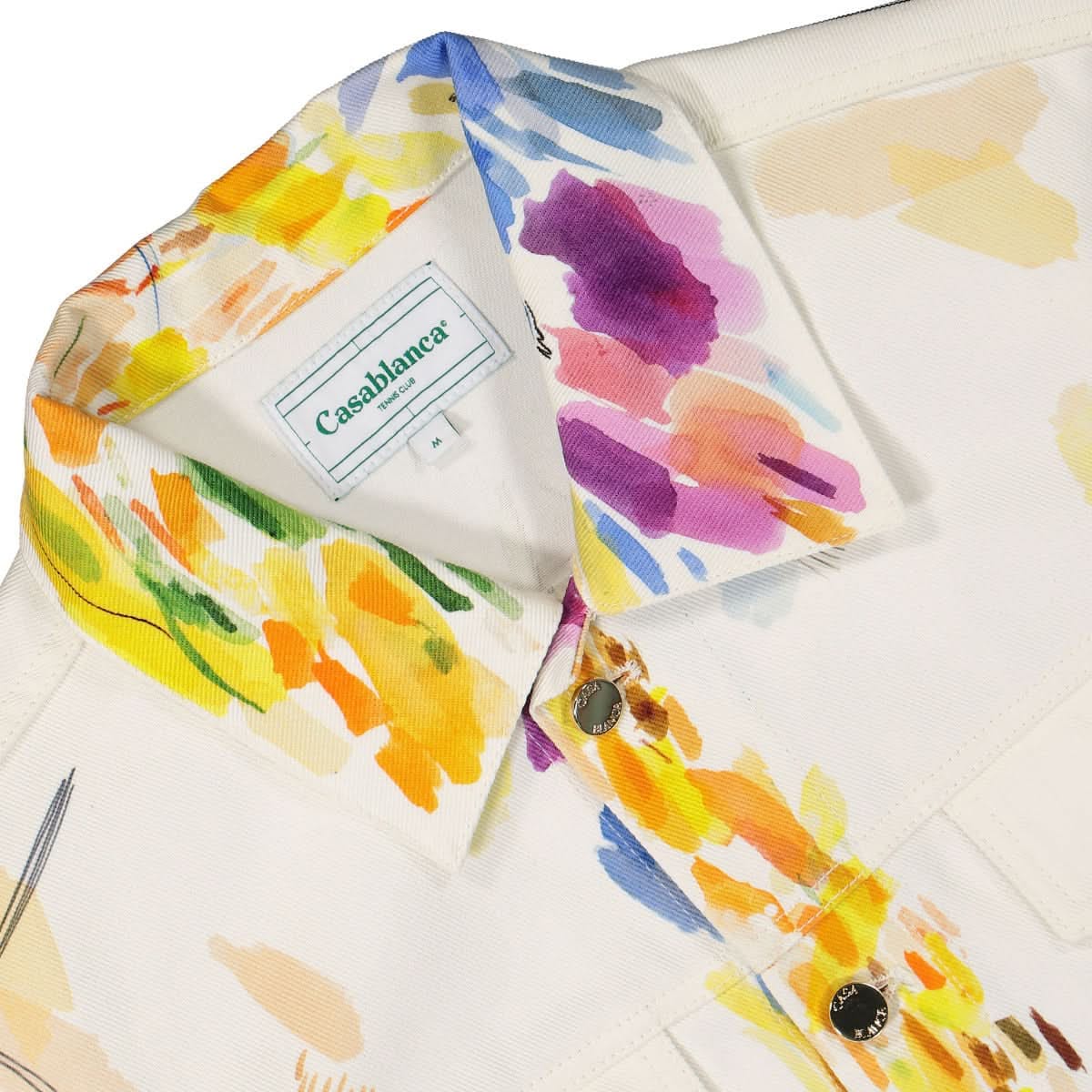 Casablanca Printed Denim Jacket