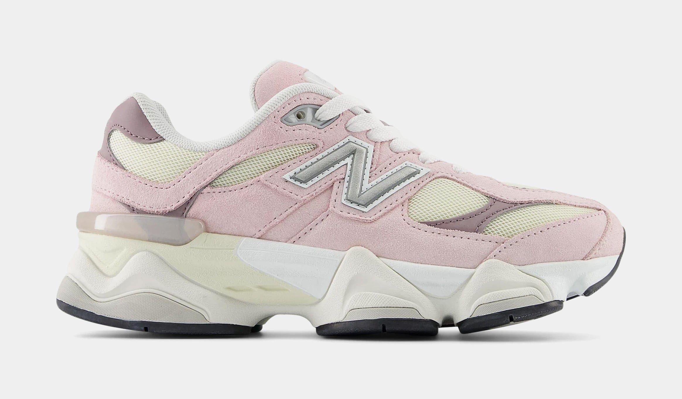 Newbalance 9060 Grade School Lifestyle Shoes (Pink/White)