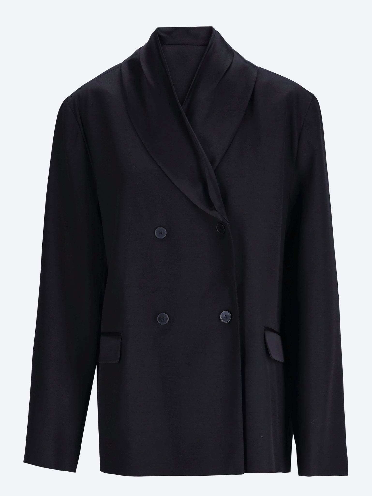 Loulou de Saison Jiha shawl - collar jacket