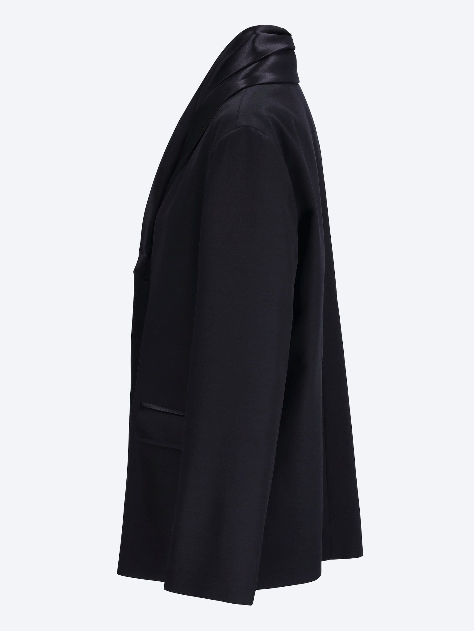 Loulou de Saison Jiha shawl - collar jacket