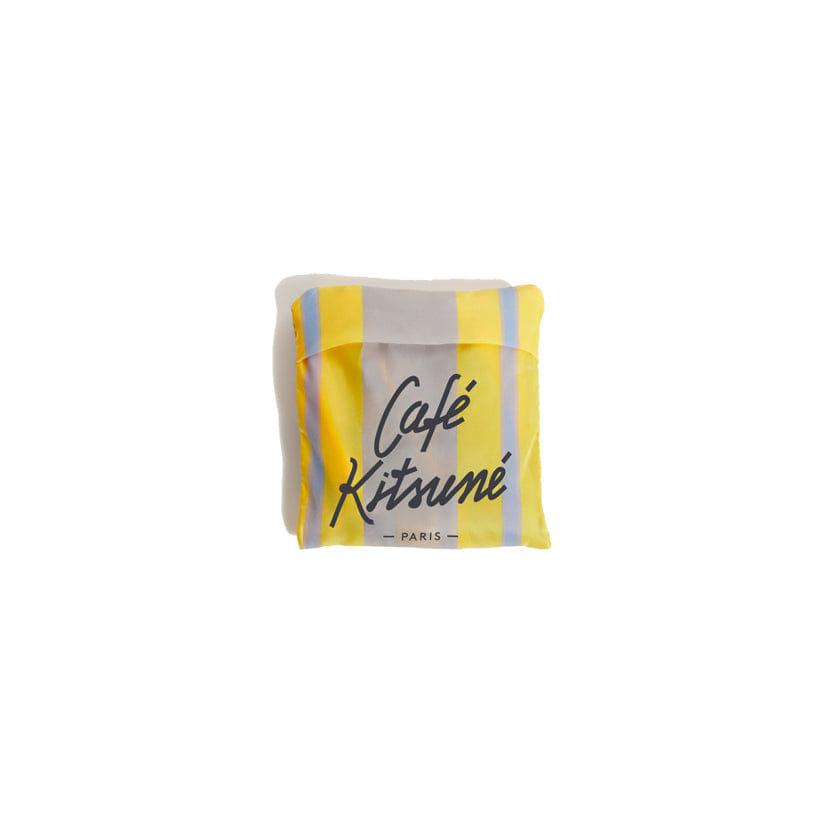 Café Kitsuné Foldable Shopping Bag - Oat/Lemonade