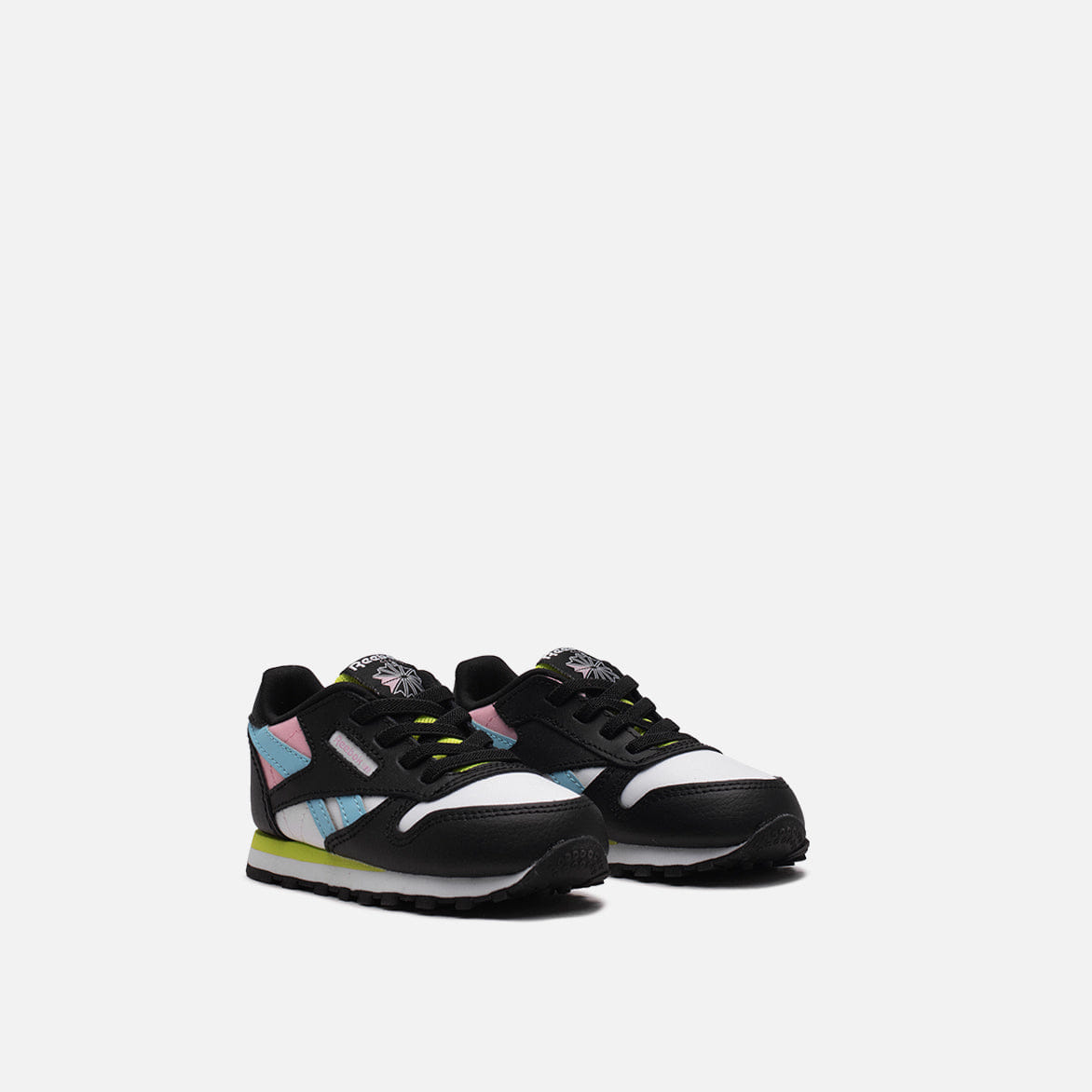 Reebok CLASSIC LEATHER - CORE BLACK / FOOTWEAR WHITE / DIGITAL BLUE