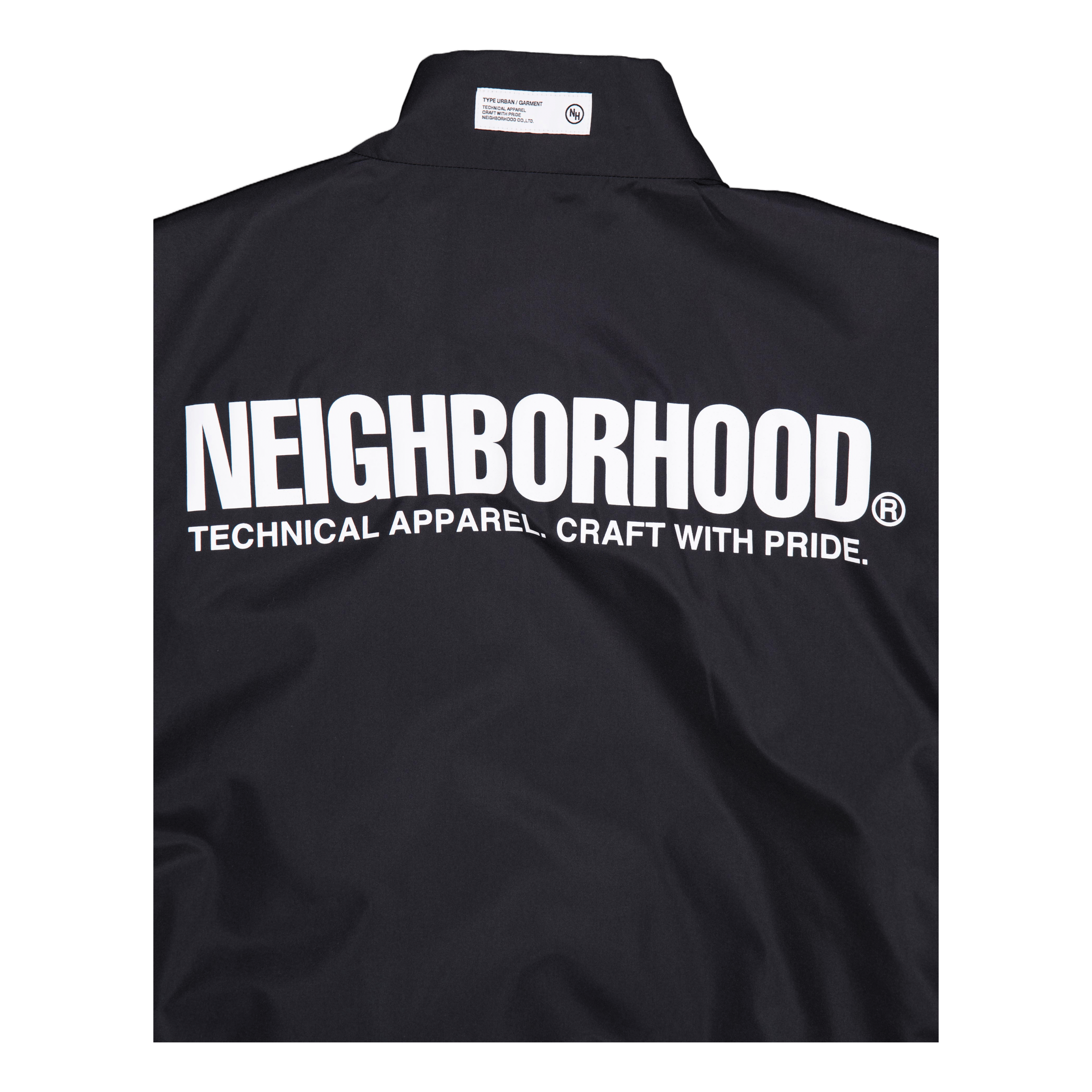 Neighborhood Track Jacket Black