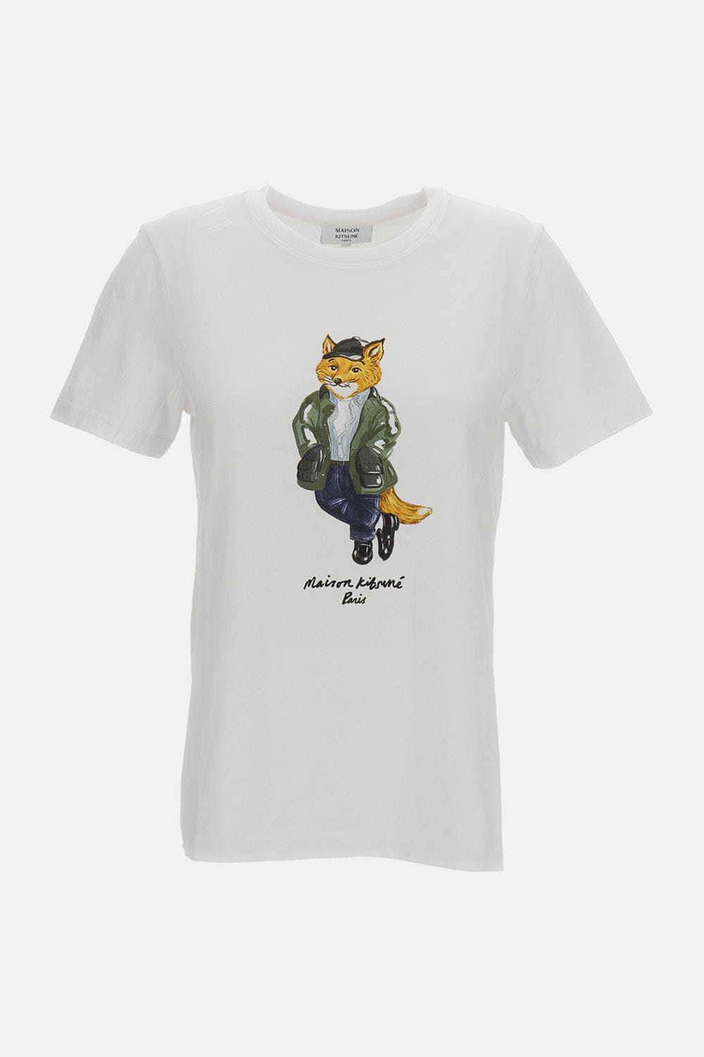Maison Kitsuné MAGLIETTA WEEKEND FOX REGULAR