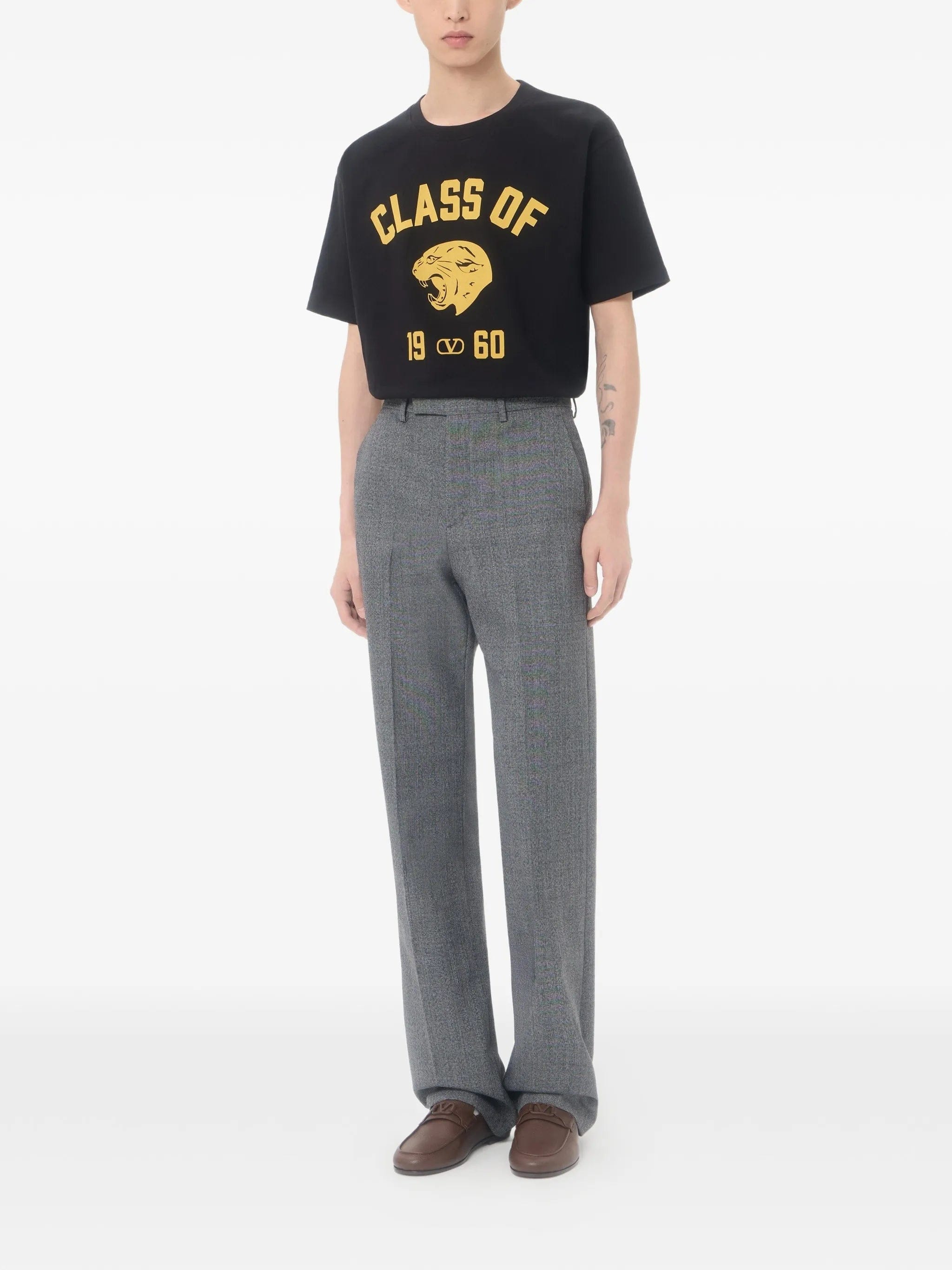 Valentino Garavani cotton T - Shirt with panther print