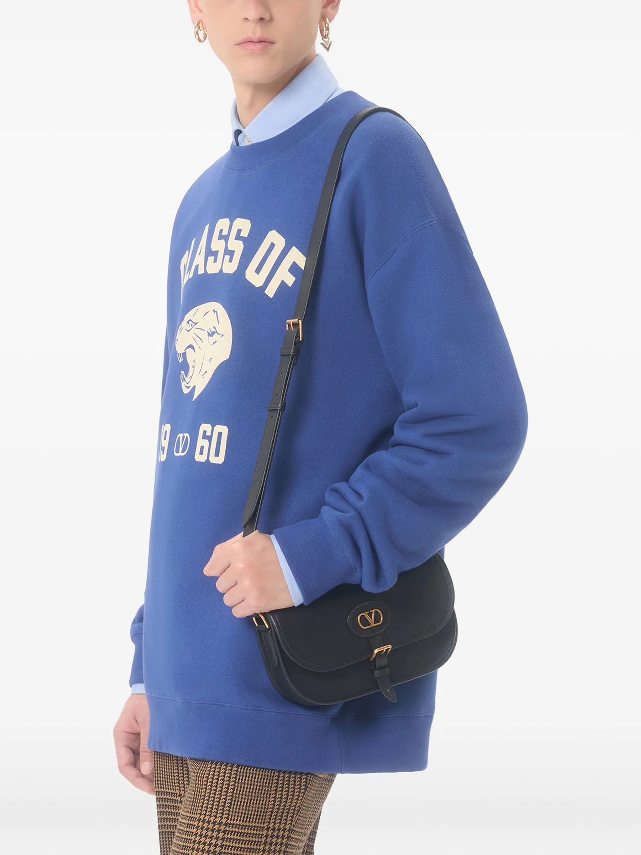 Valentino Garavani panther - print cotton sweatshirt