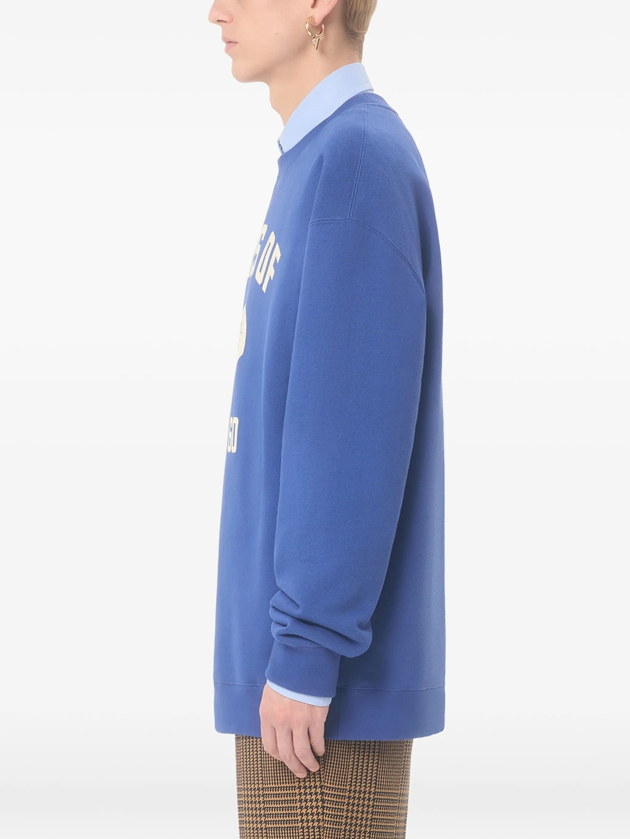 Valentino Garavani panther - print cotton sweatshirt