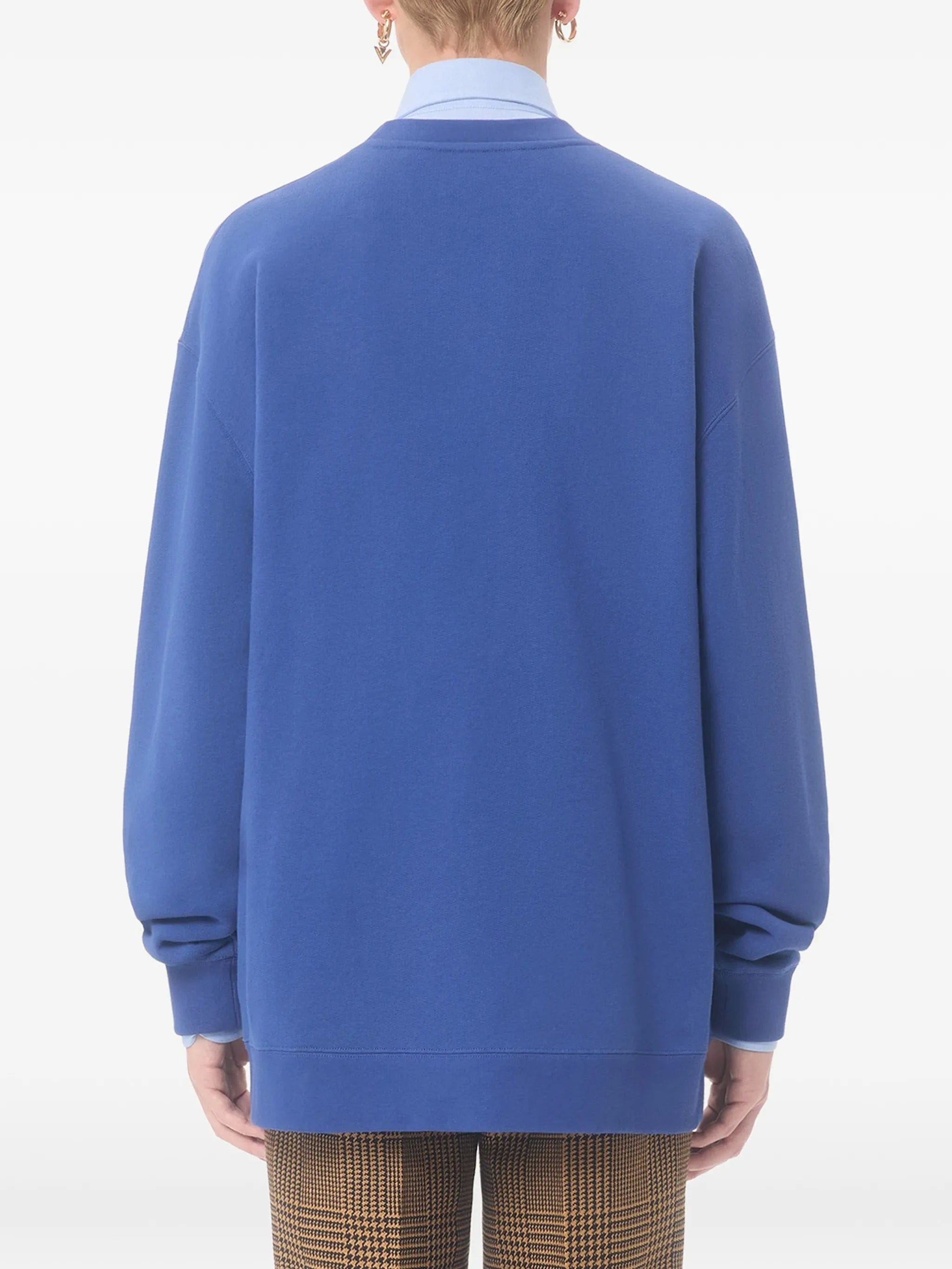 Valentino Garavani panther - print cotton sweatshirt